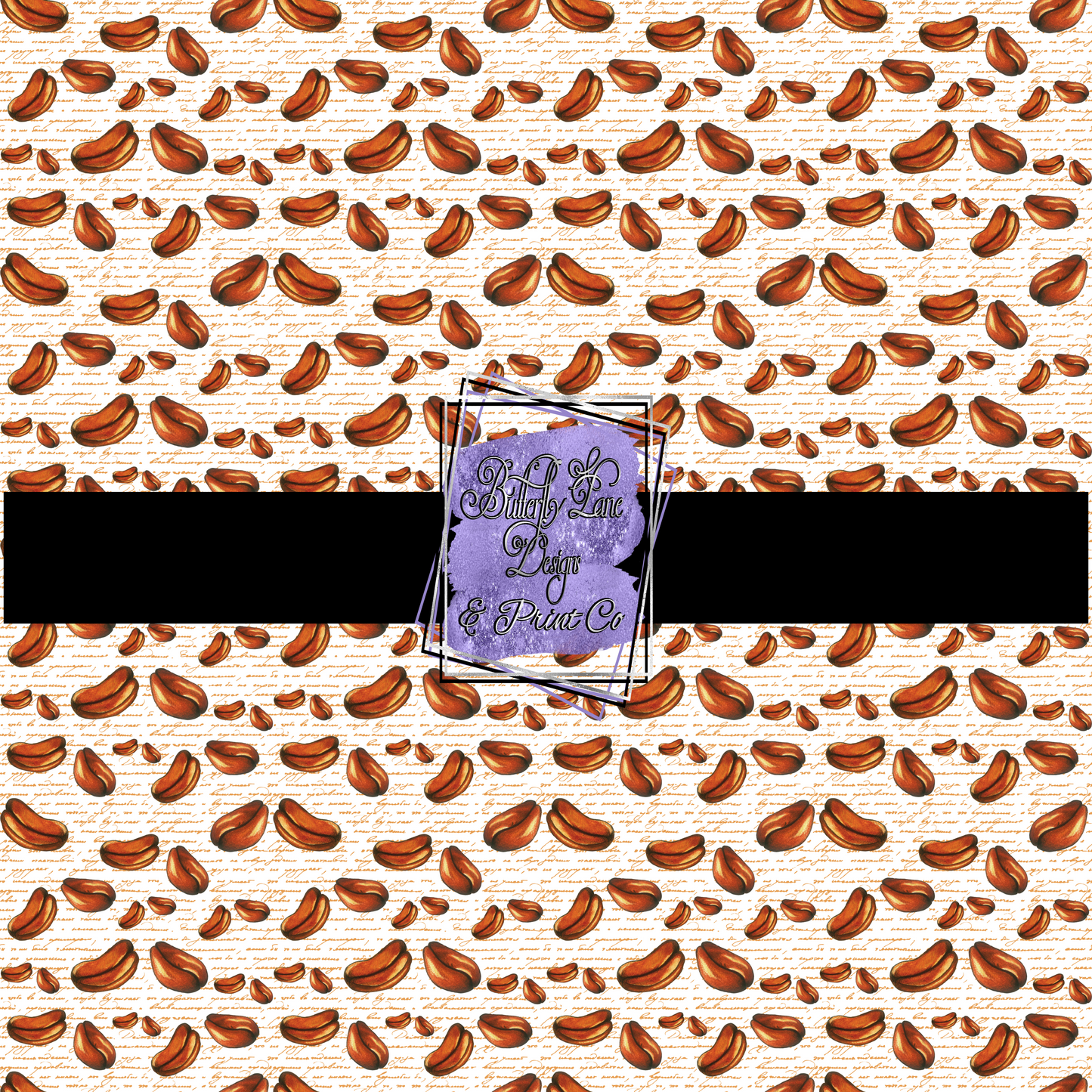 Coffee Beans :: PV 329 Patterned Vinyl