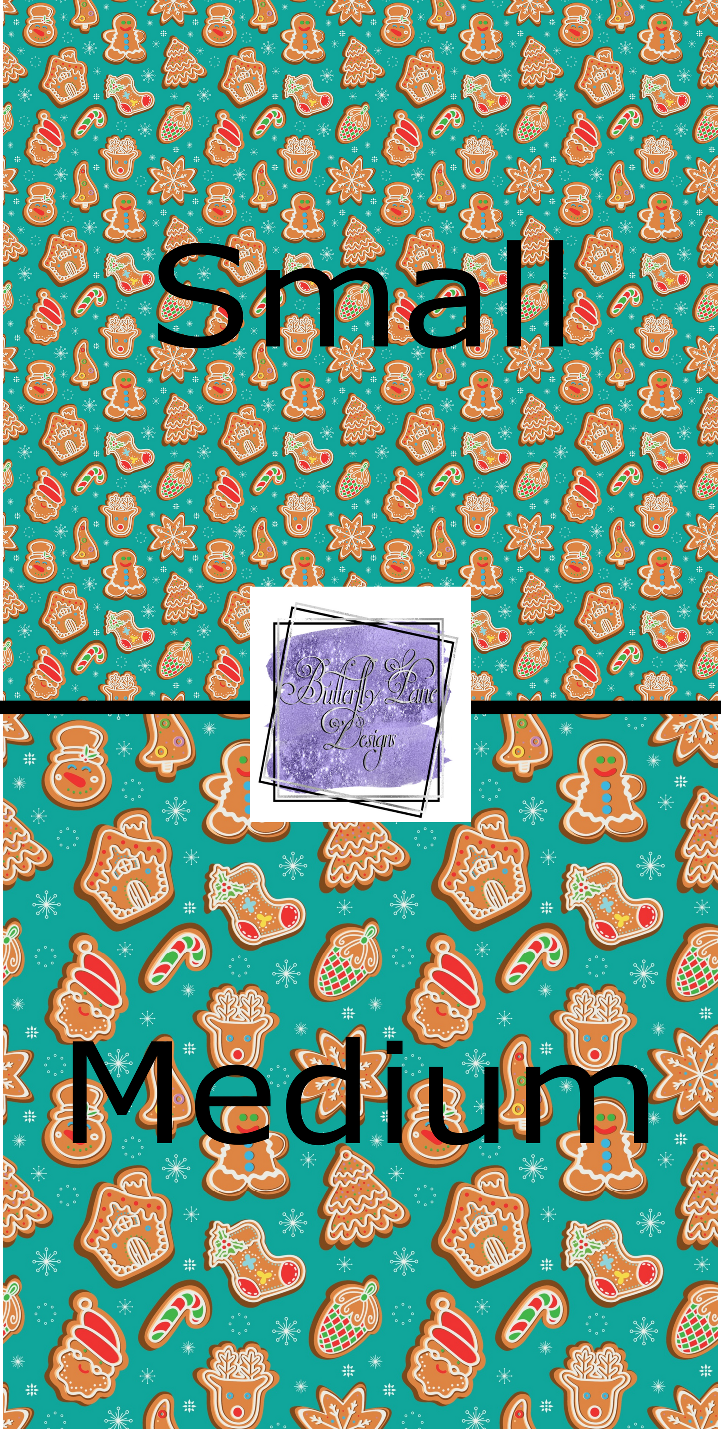 Christmas cookies- green PV 349 Patterned Vinyl