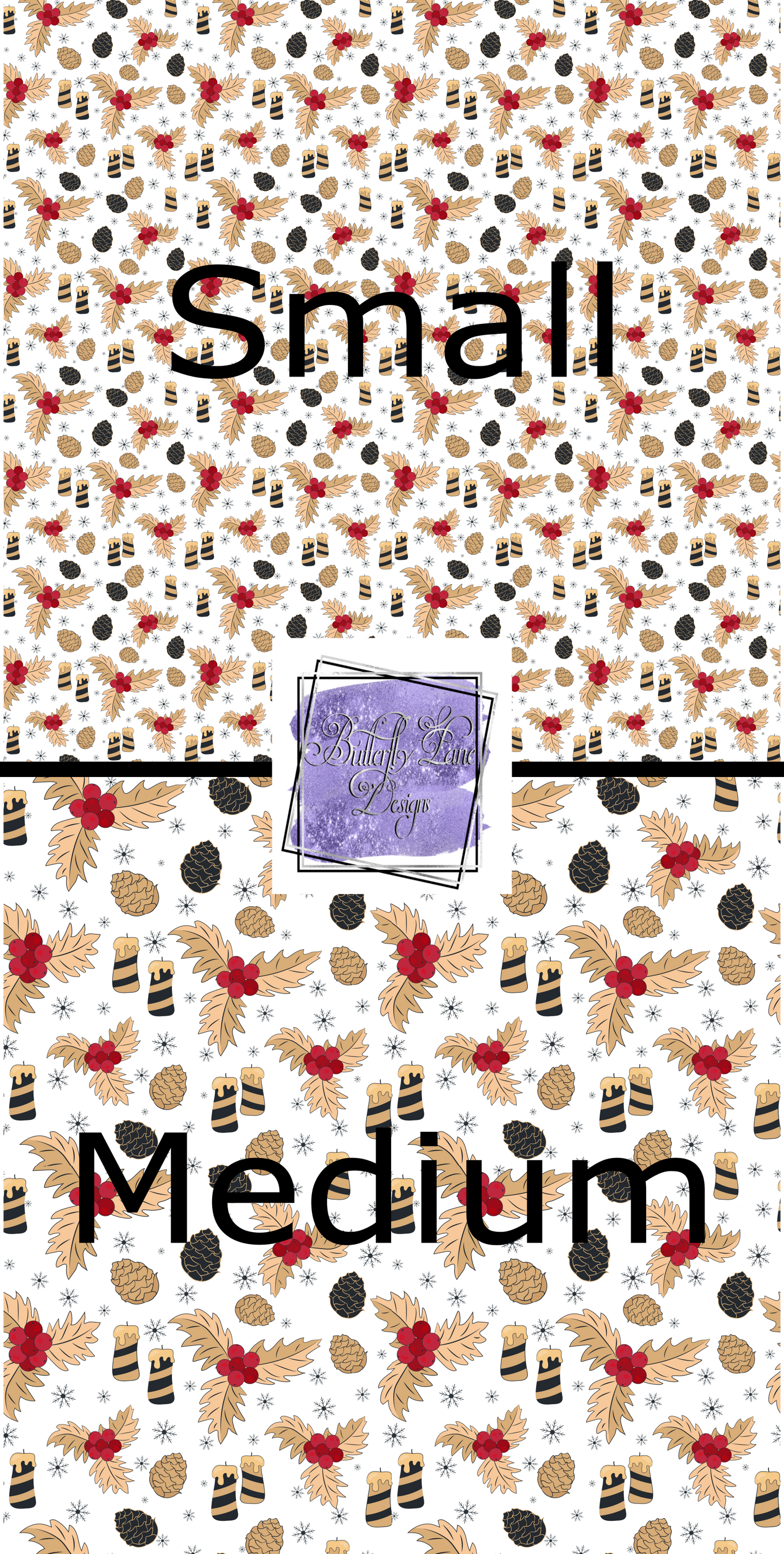 Scandinavian Christmas 1 PV 355 Patterned Vinyl