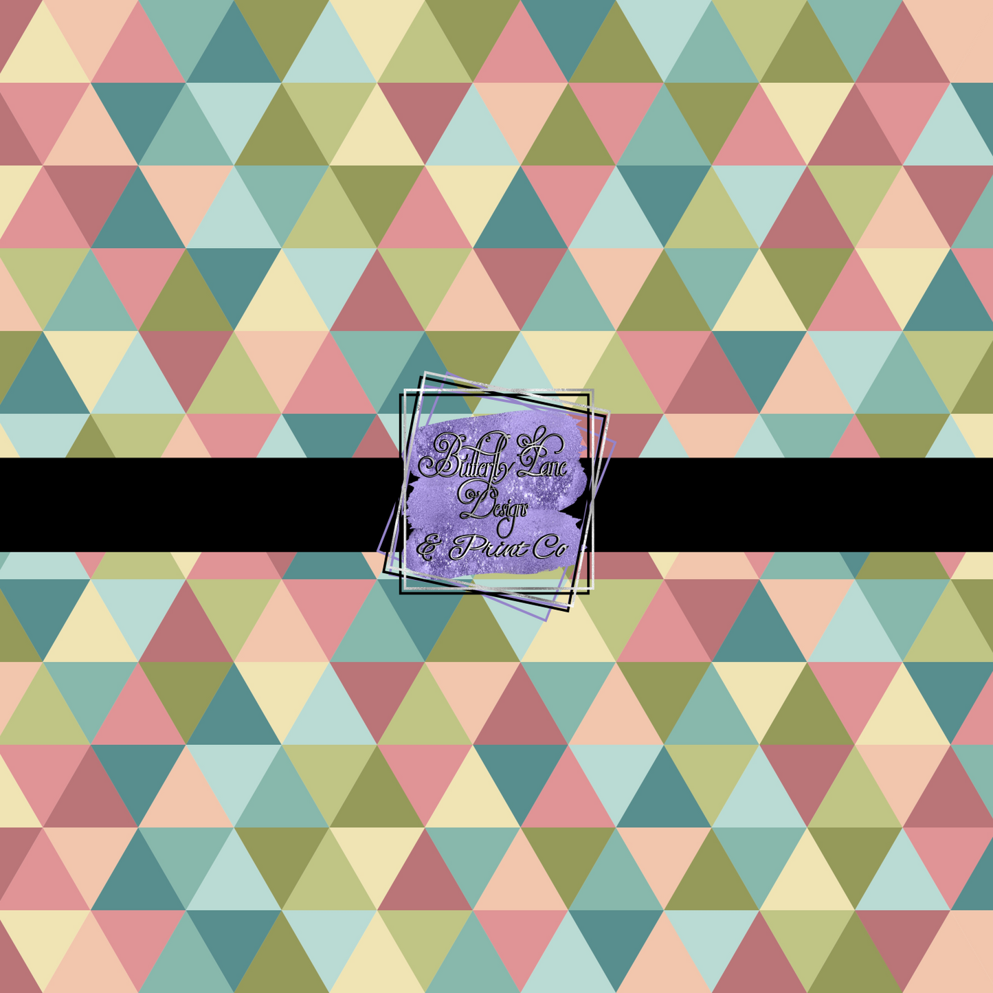 Pastel shapes PV 373-Large- Patterned Vinyl