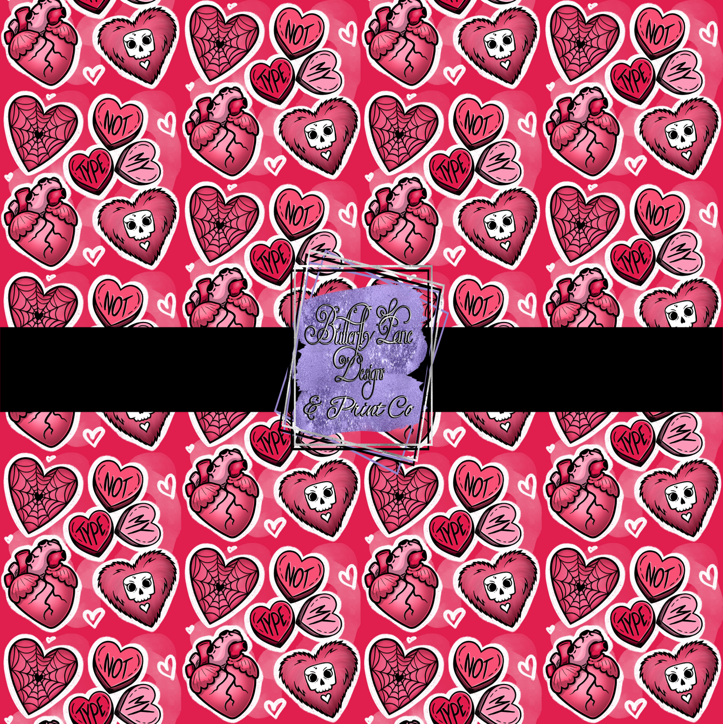 Spooky Valentine PV 389- Patterned Vinyl