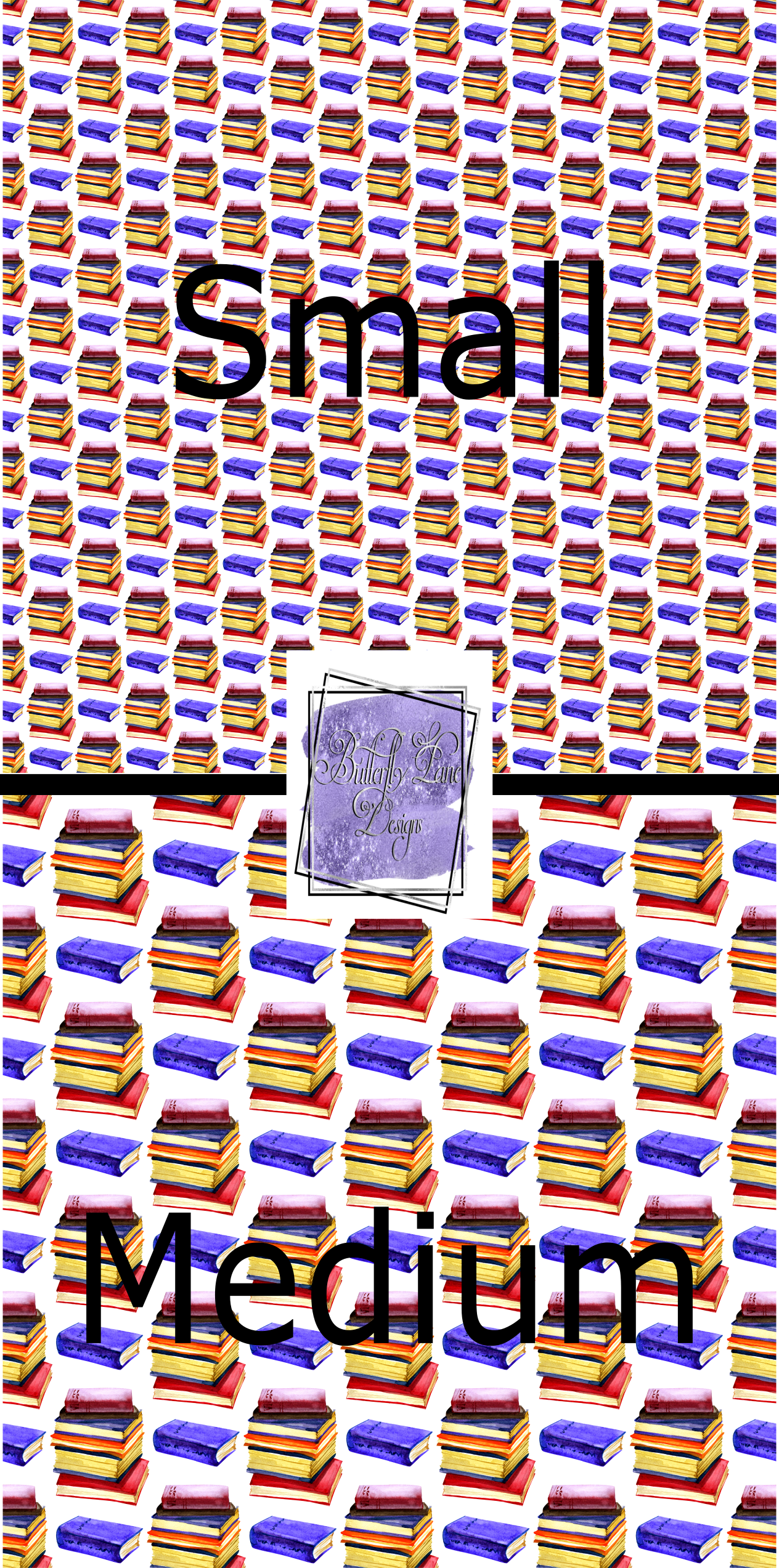 Books Books & More Books PV 395 Patterned Vinyl