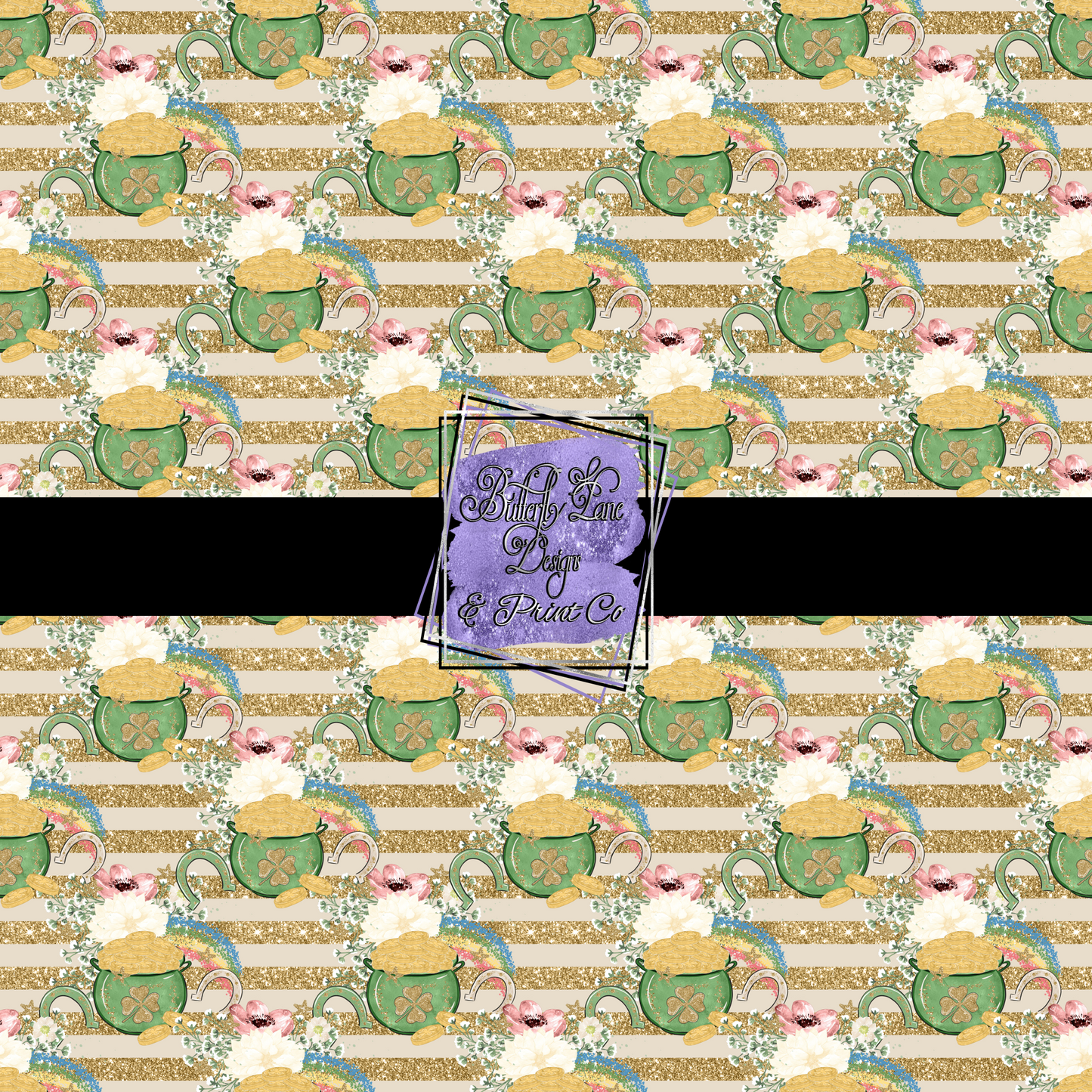 Pot of Gold-Shamrocks-PV 453 Patterned Vinyl