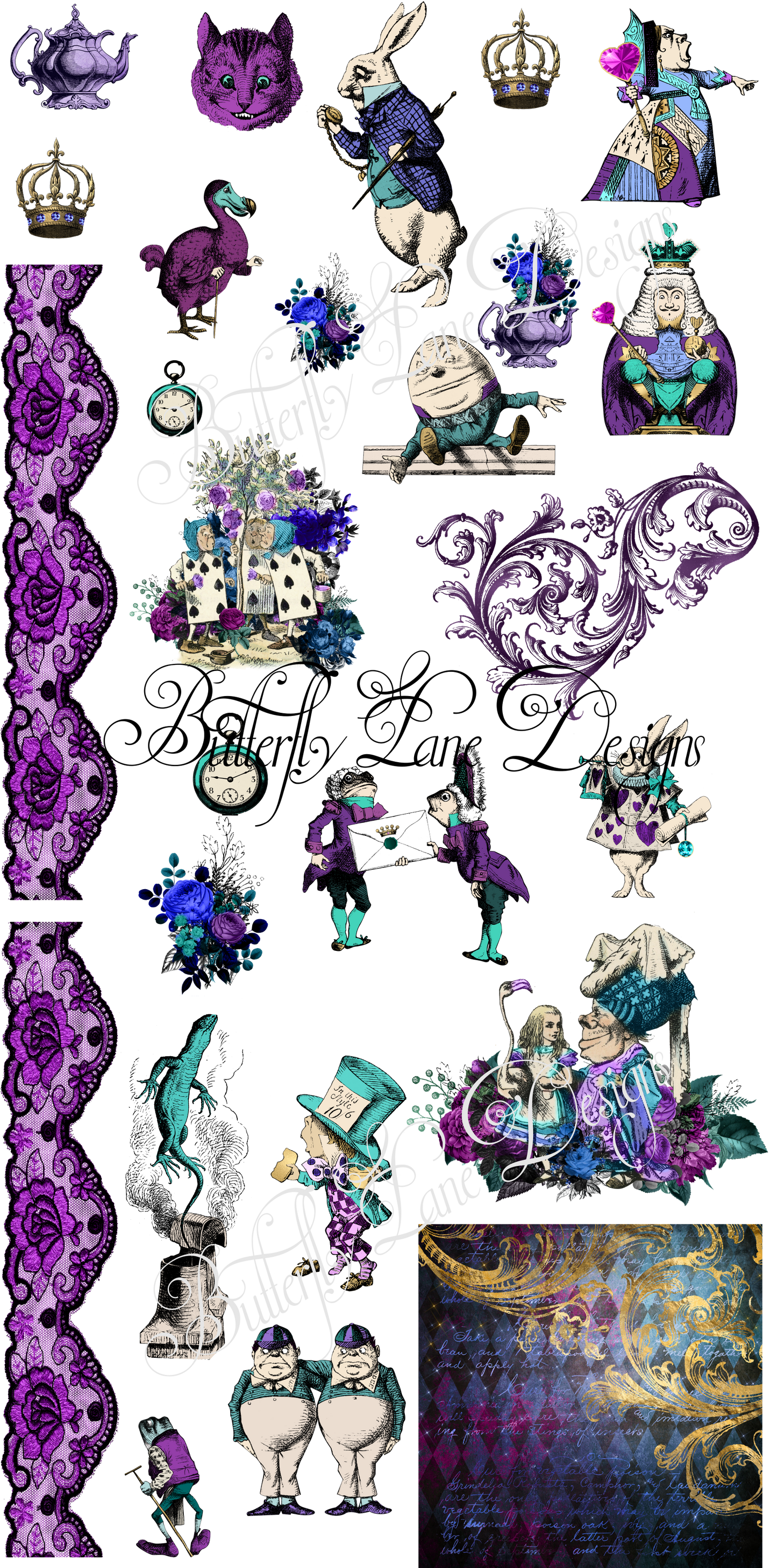 Alice In wonderland-Dark edition :: V.C. Sheet