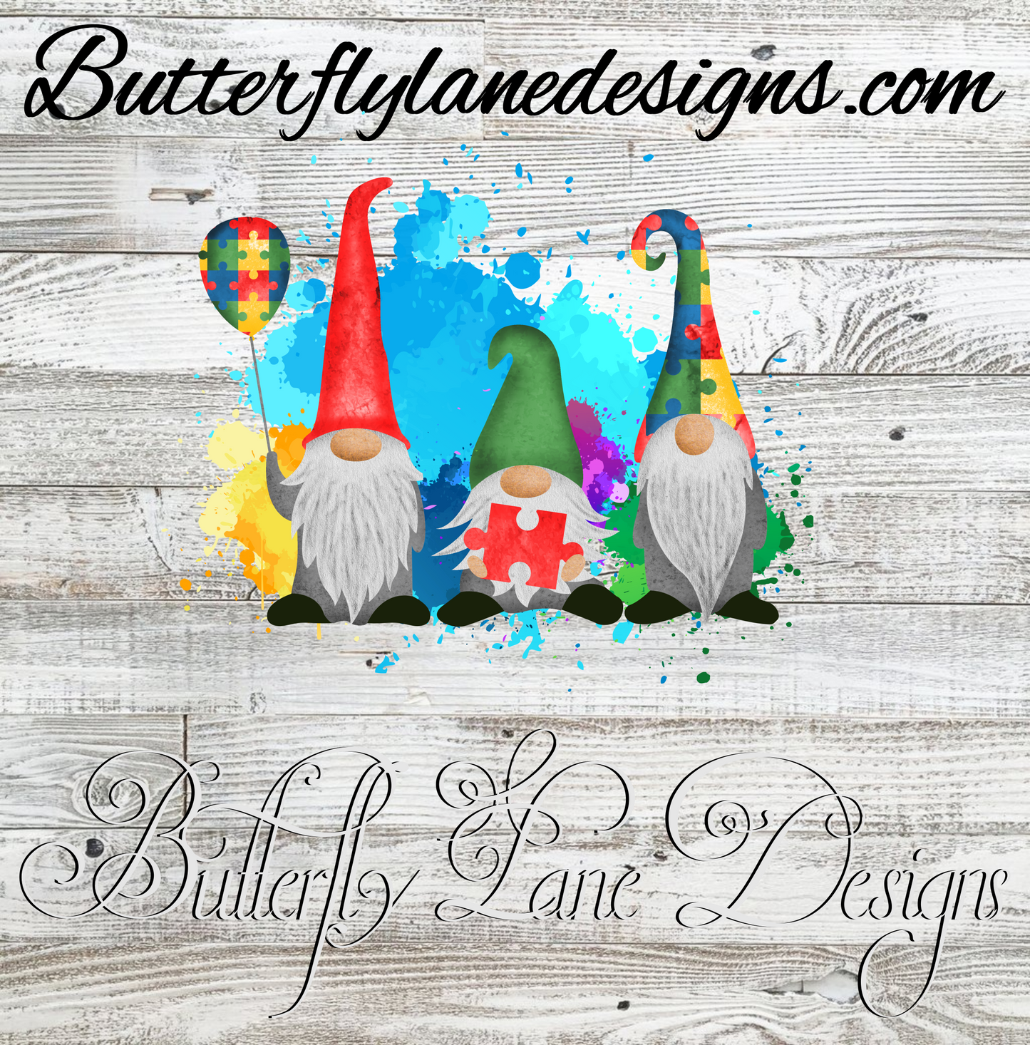 Autism-Gnomes :: Clear Cast Decal