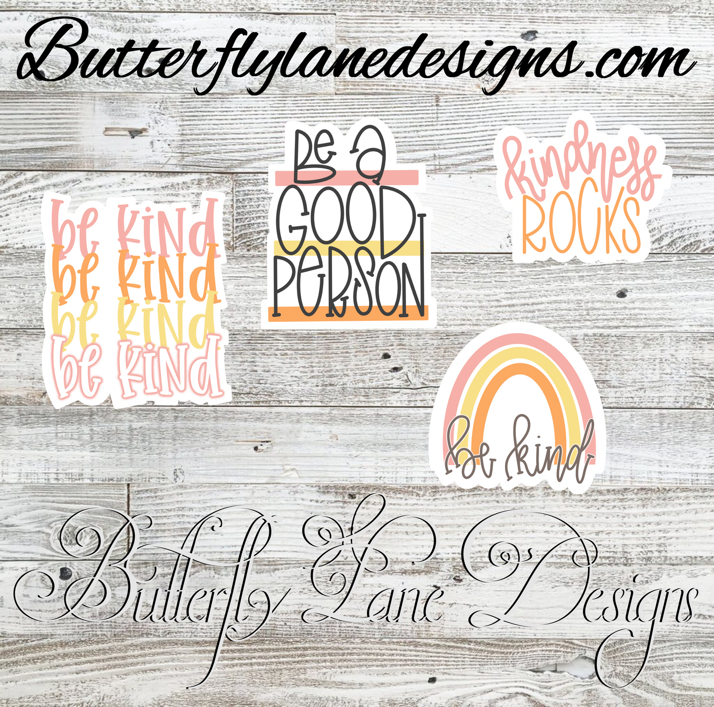 Be Kind Sticker Set