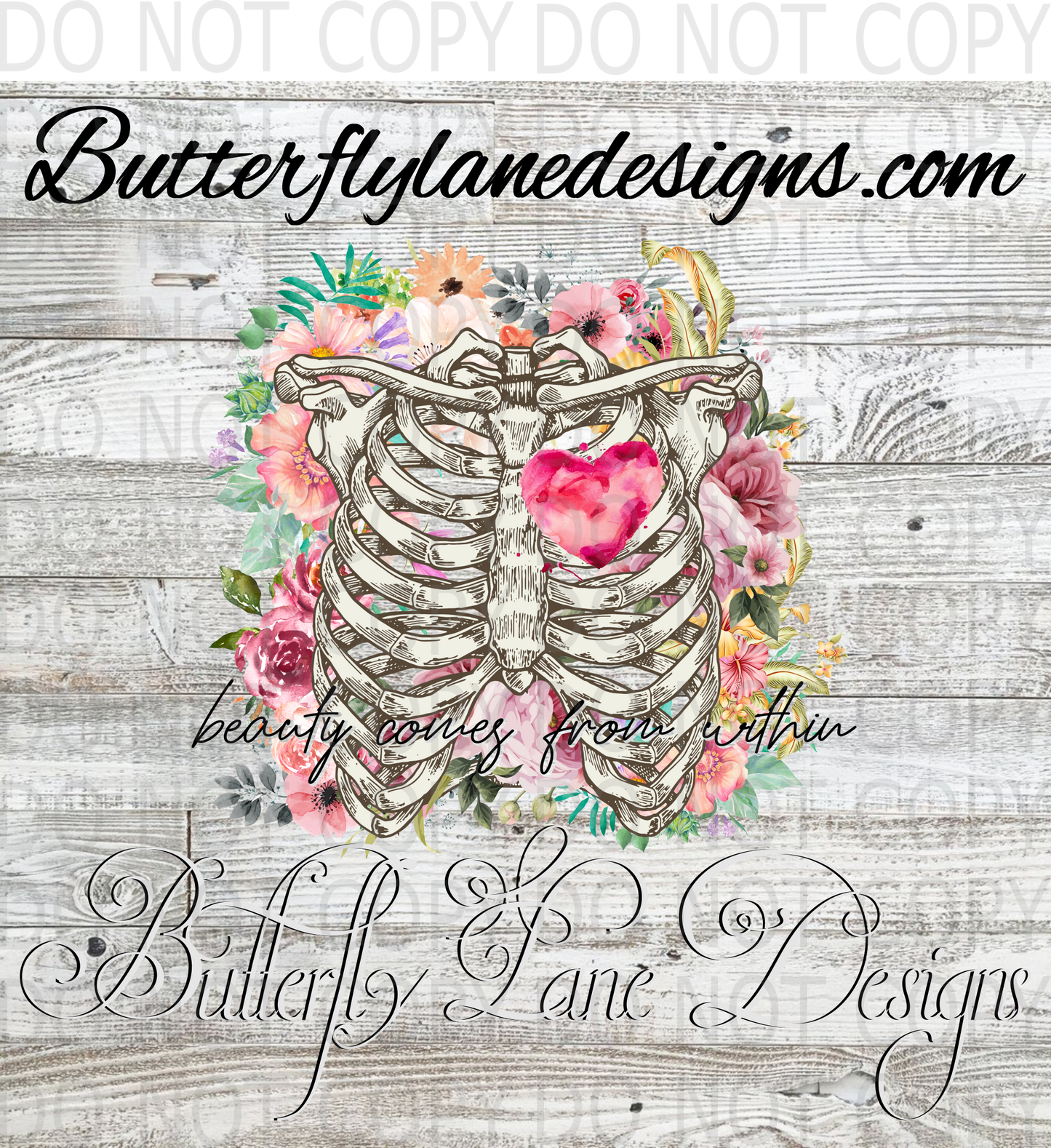 Beauty comes from within :: Clear Decal :: VC Decal