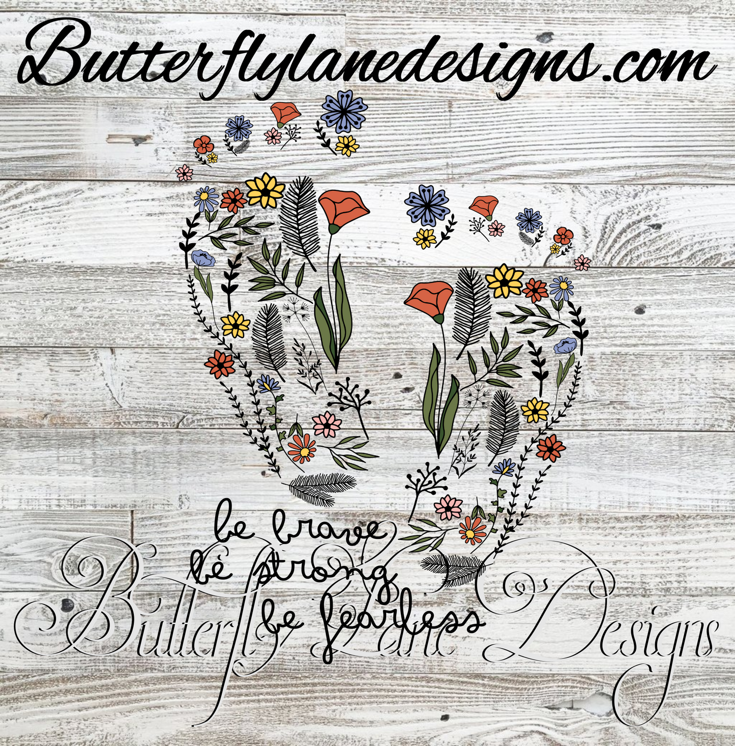 Be brave, Be strong, Be fearless :: Clear Decal :: VC Decal