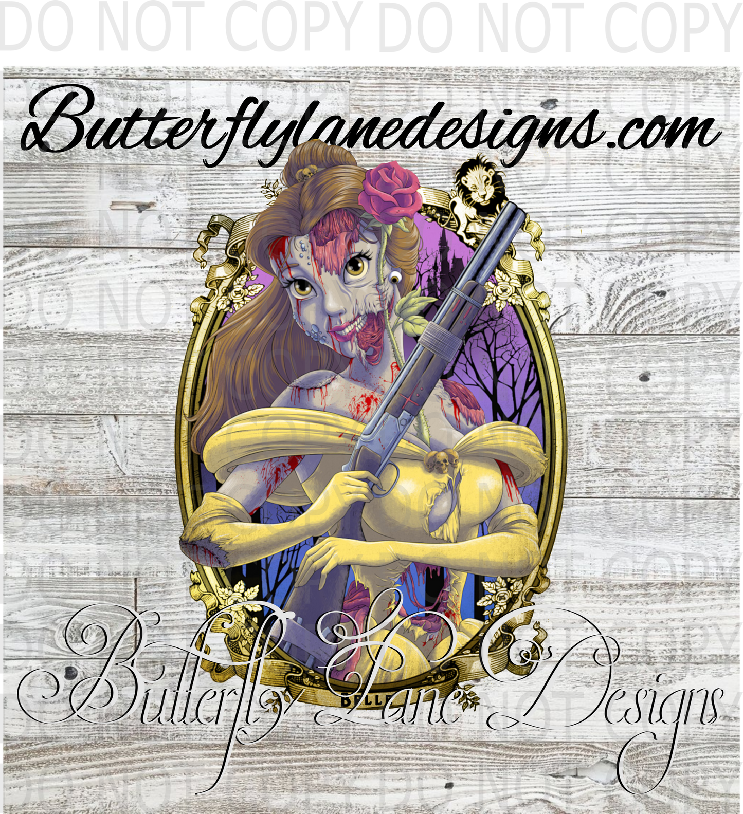 Belle Zombie- :: Clear Decal :: VC Decal