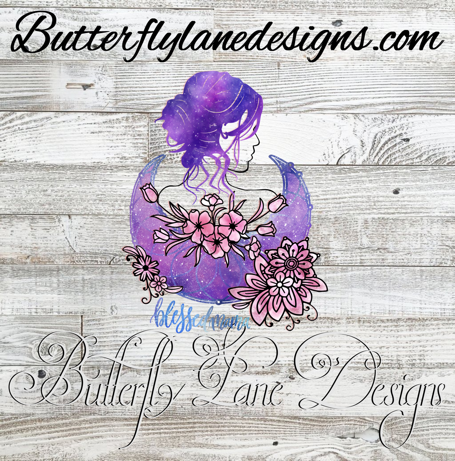 Blessed Mama 01 :: Clear Decal :: VC Decal