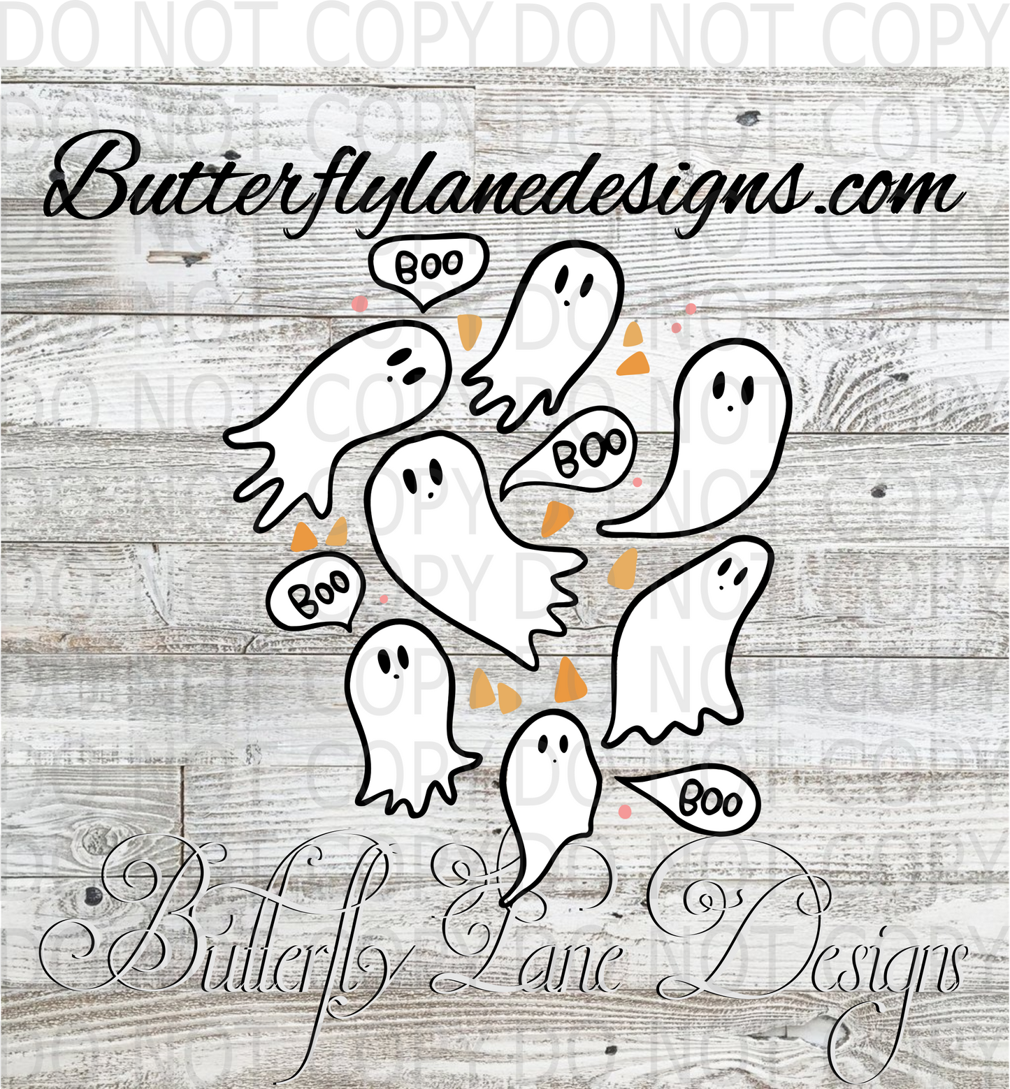 Boo Boo Ghosts :: Clear Decal :: VC Decal