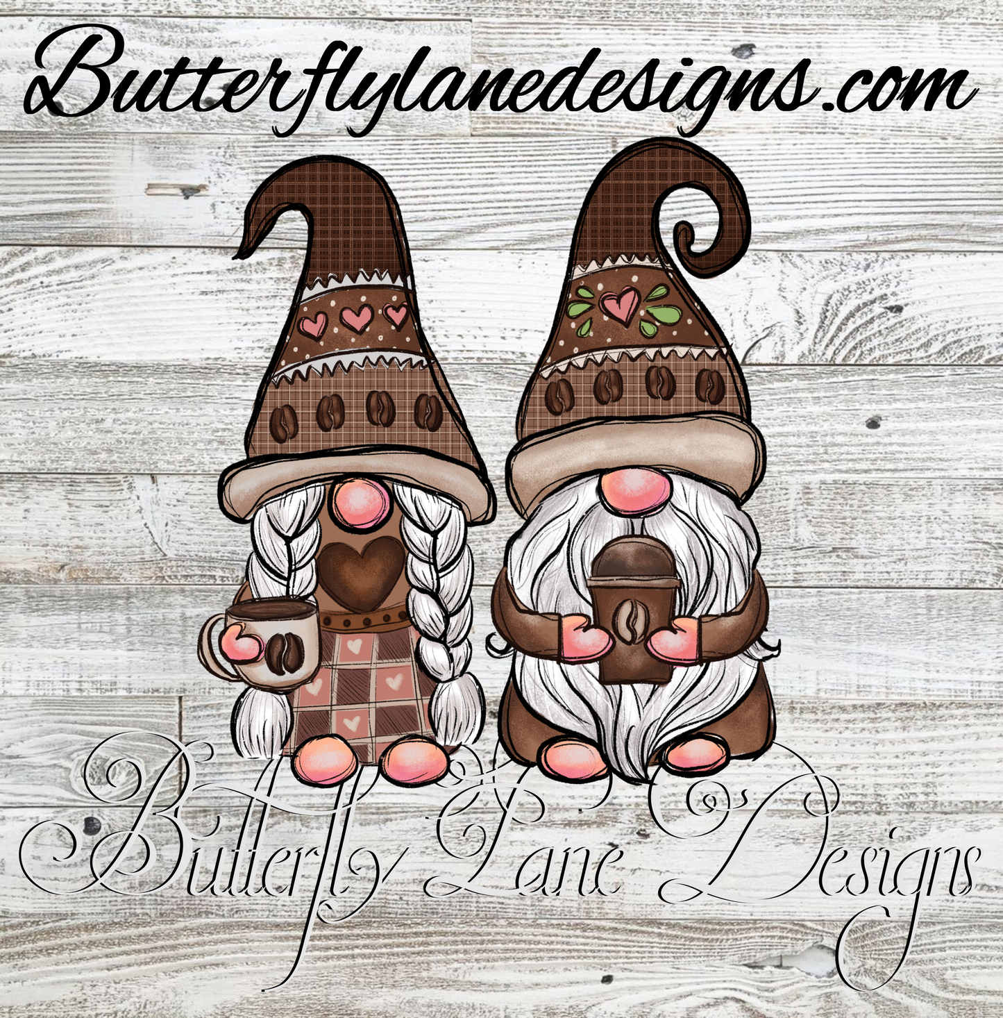 Coffee Gnomes :: Clear Decal :: VC Decal