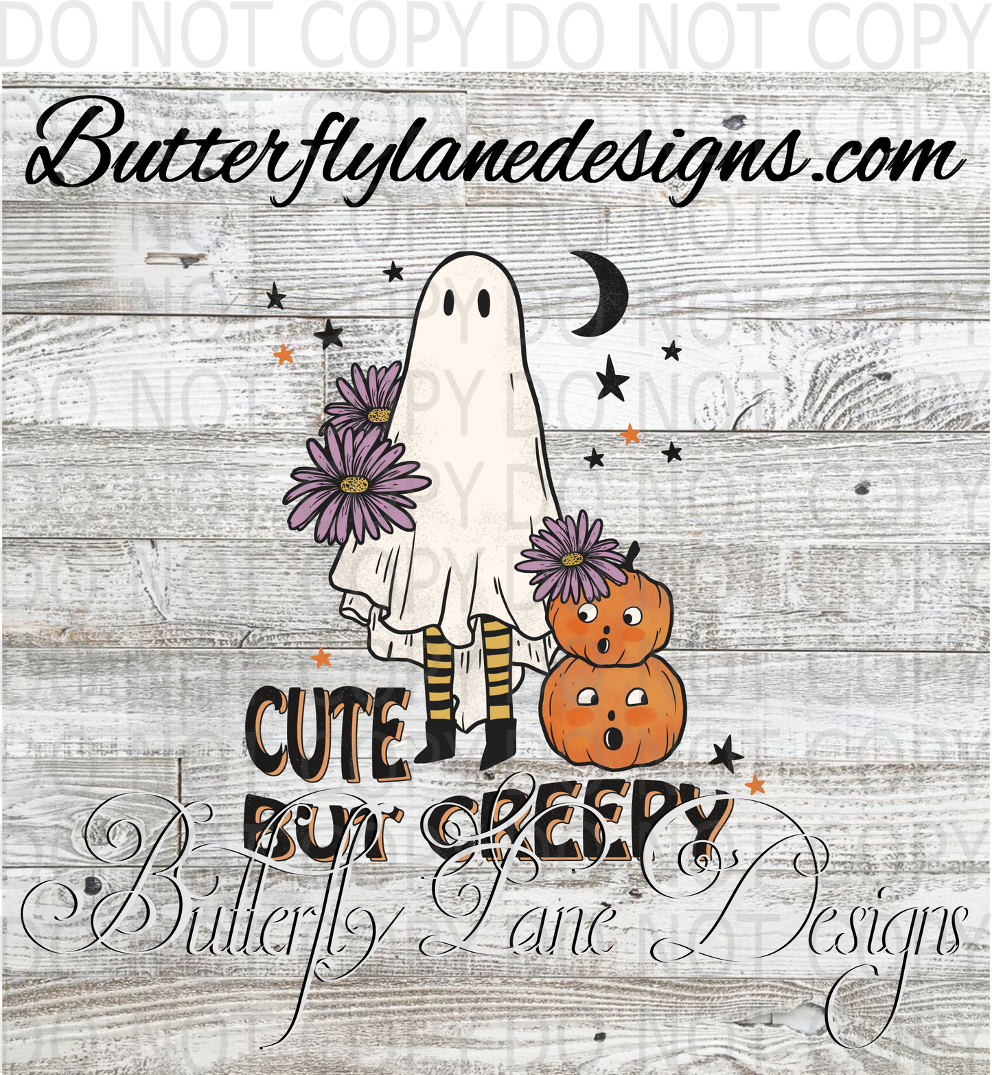 Cute but creepy :: Clear Decal :: VC Decal