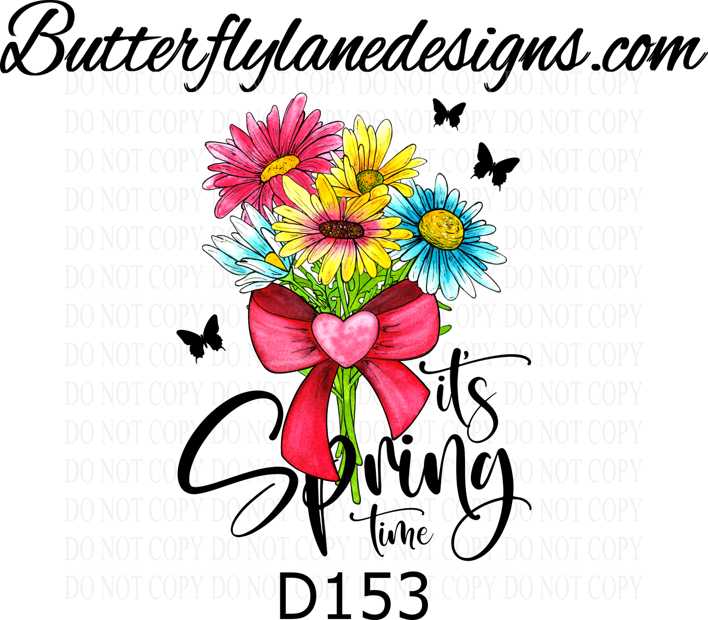 D153 It's spring time :: Clear Decal :: VC Decal