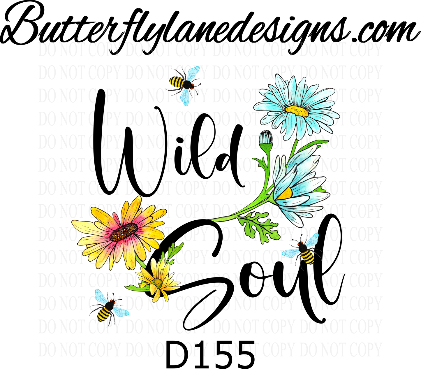 D155 Wild Soul :: Clear Decal :: VC Decal