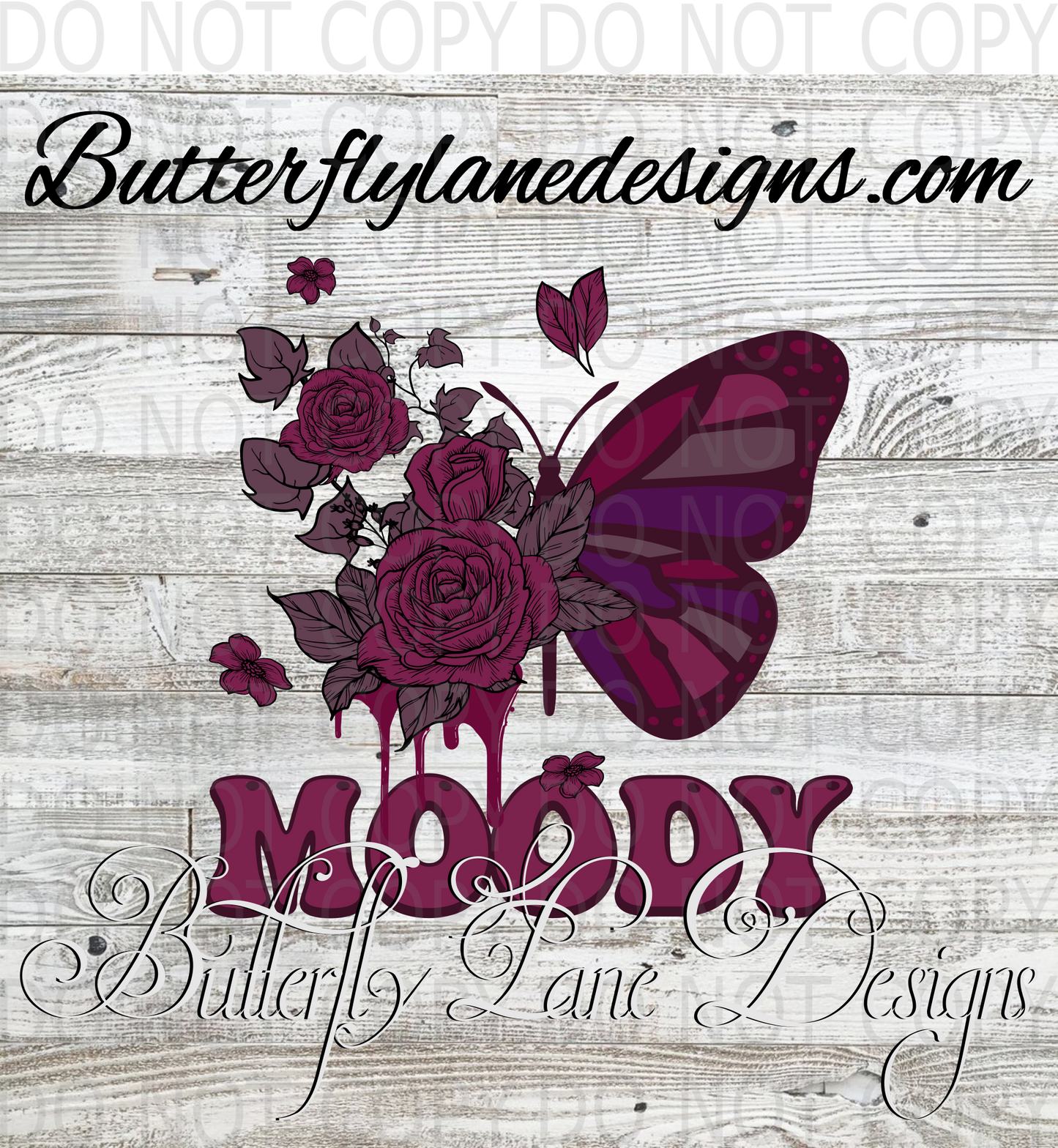 Dark Pink- Goth  04 :: Clear Decal :: VC Decal