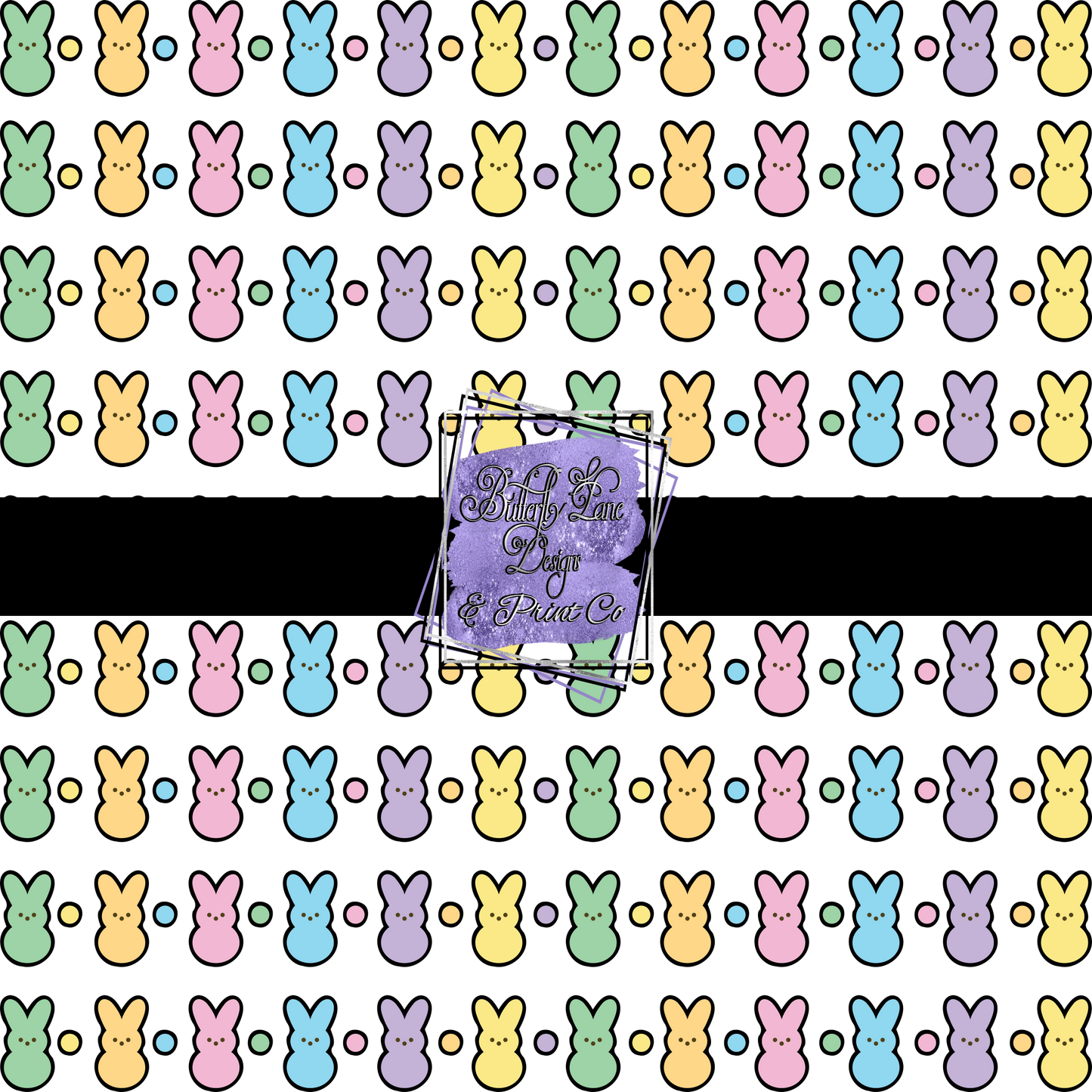 Easter Peepers-PV 532-outlined  BLD- Patterned Vinyl