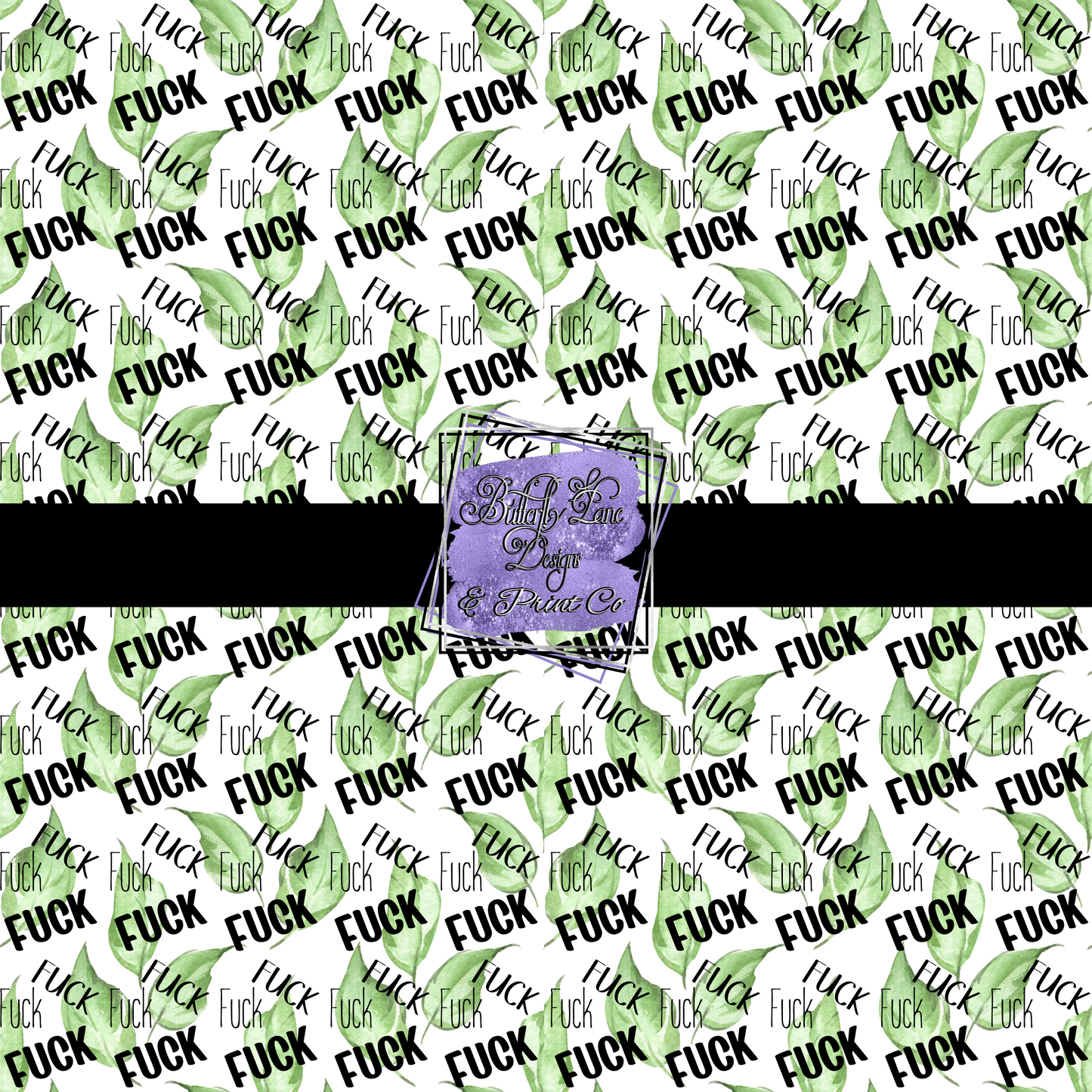 Fuck-Fuck-Fuck - PV559 -ADULT- Patterned Vinyl