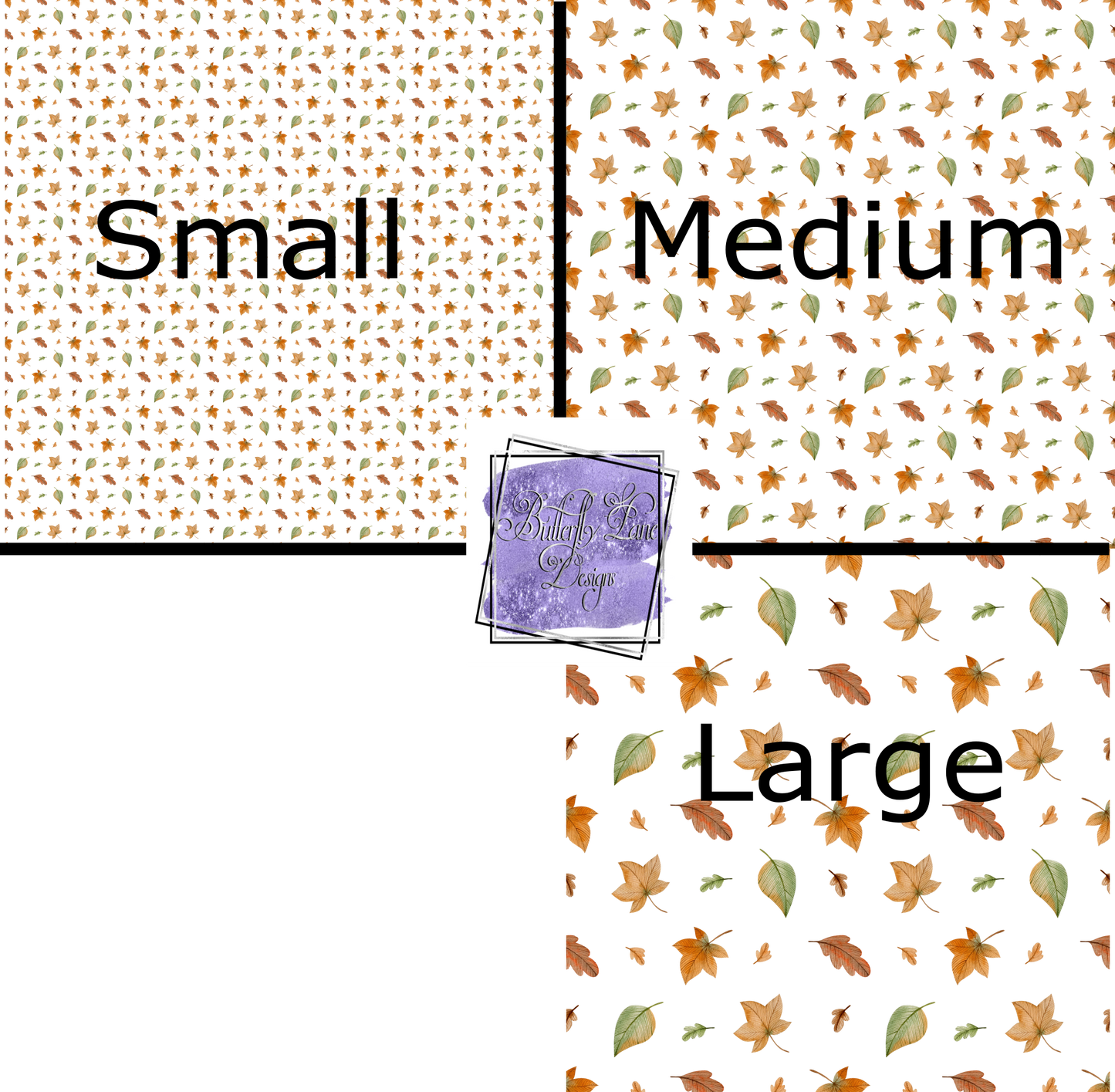 Fall Leaves PV 229 Patterned Vinyl