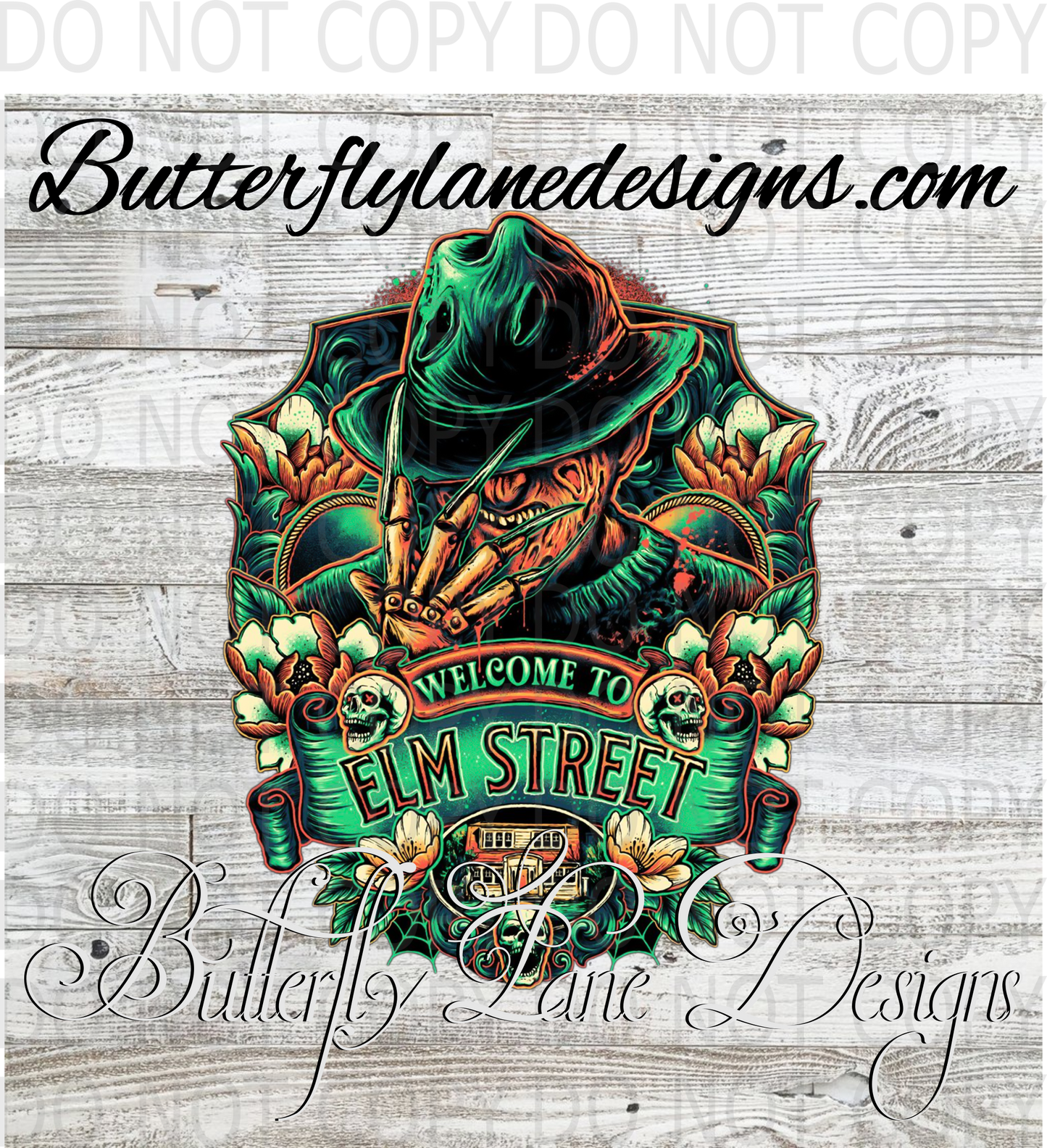 Freddy Nightmare decal :: Clear Decal :: VC Decal