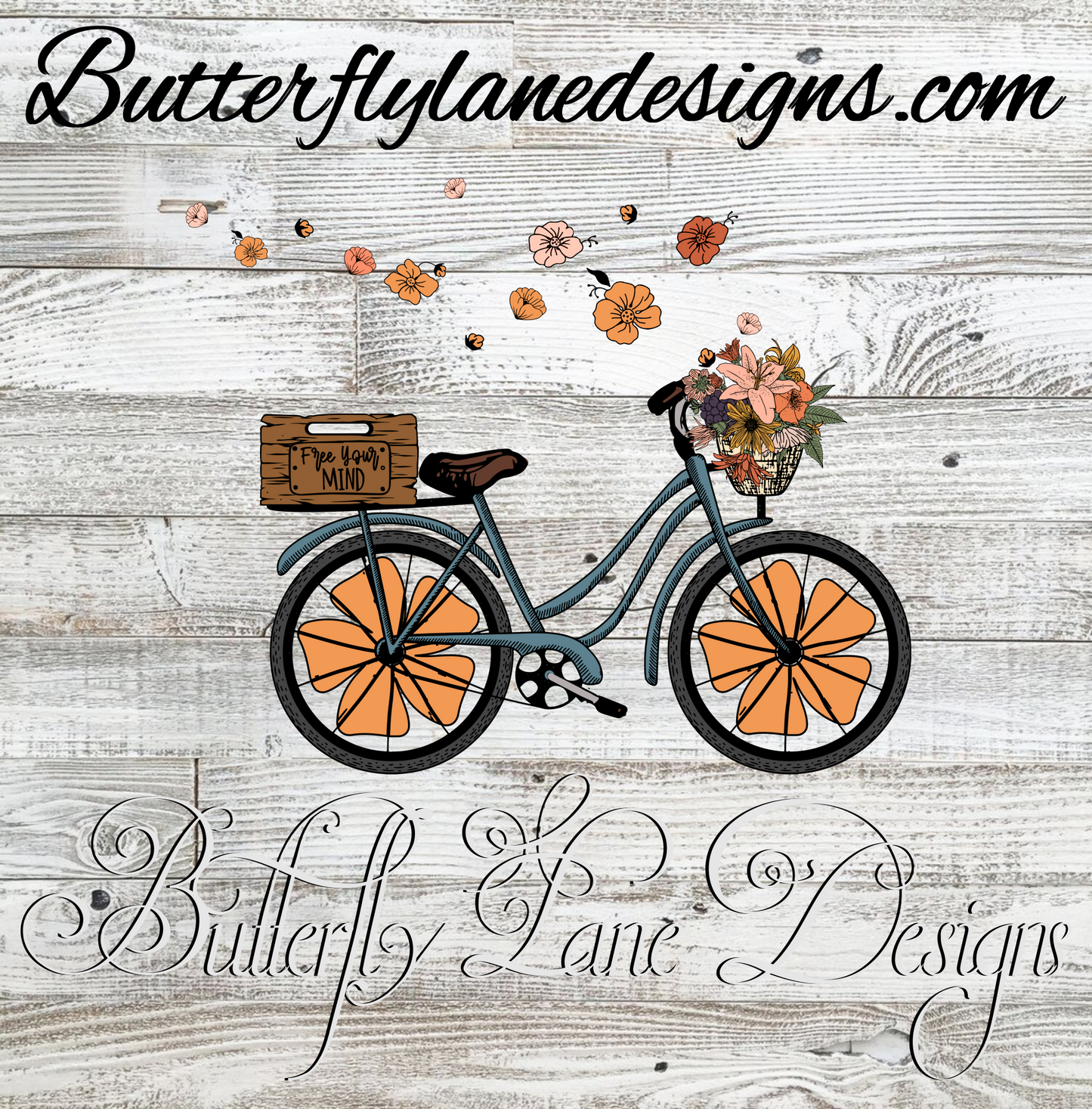 Free your mind bike :: Clear Decal :: VC Decal