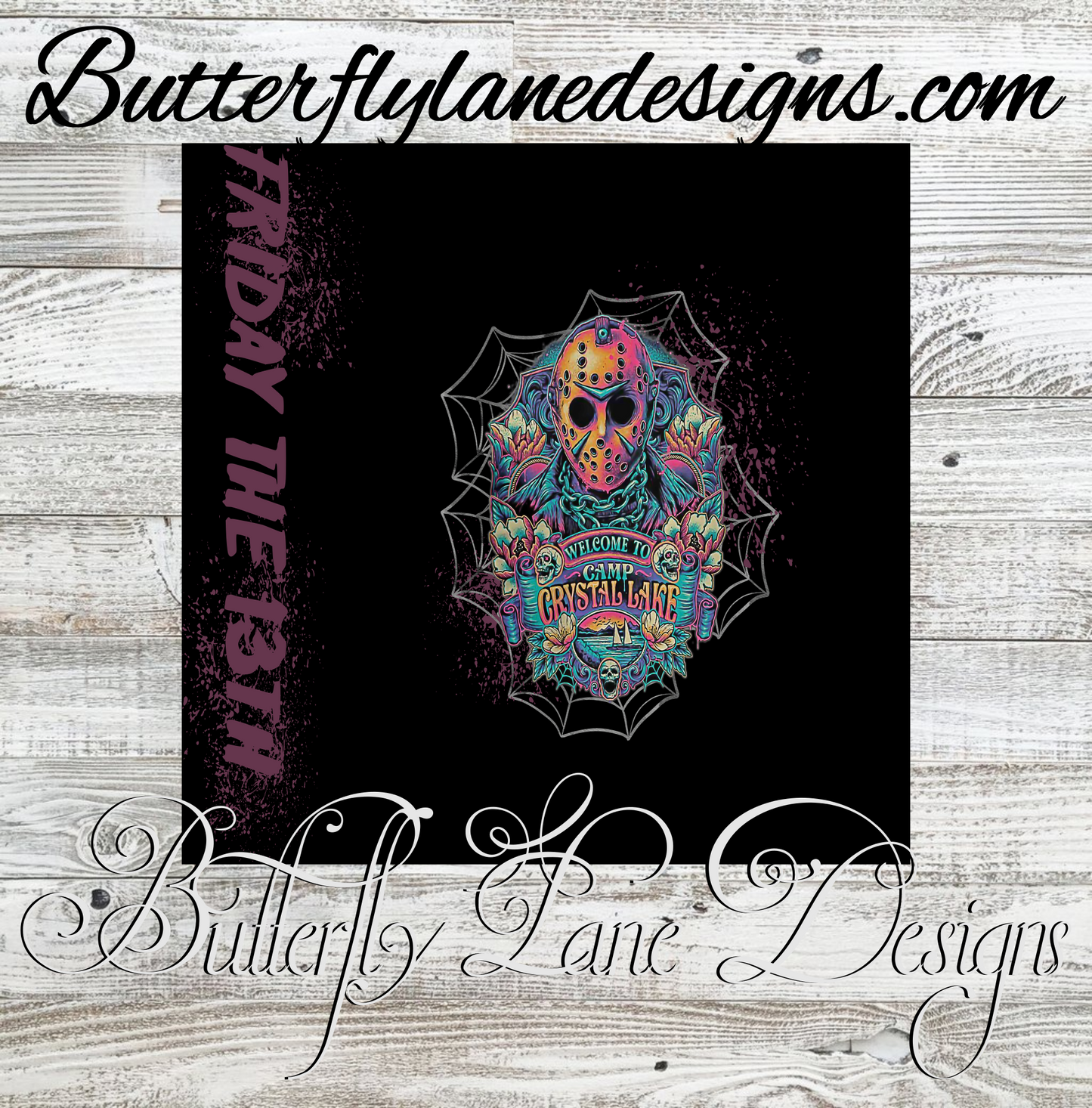 Friday Horror Movie wrap :: White Cast Tumbler wrap