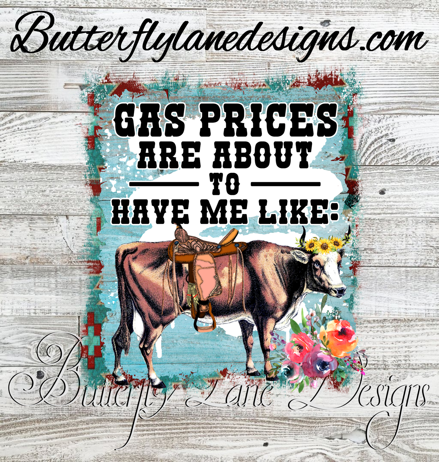 Gas prices have me like :: Clear Decal / VC Decal