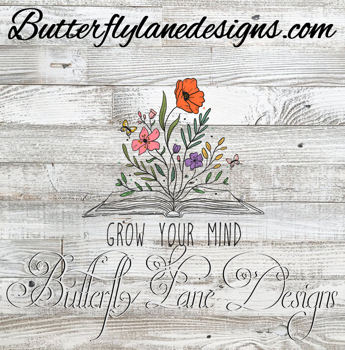 Grow your mind :: Clear Decal :: VC Decal