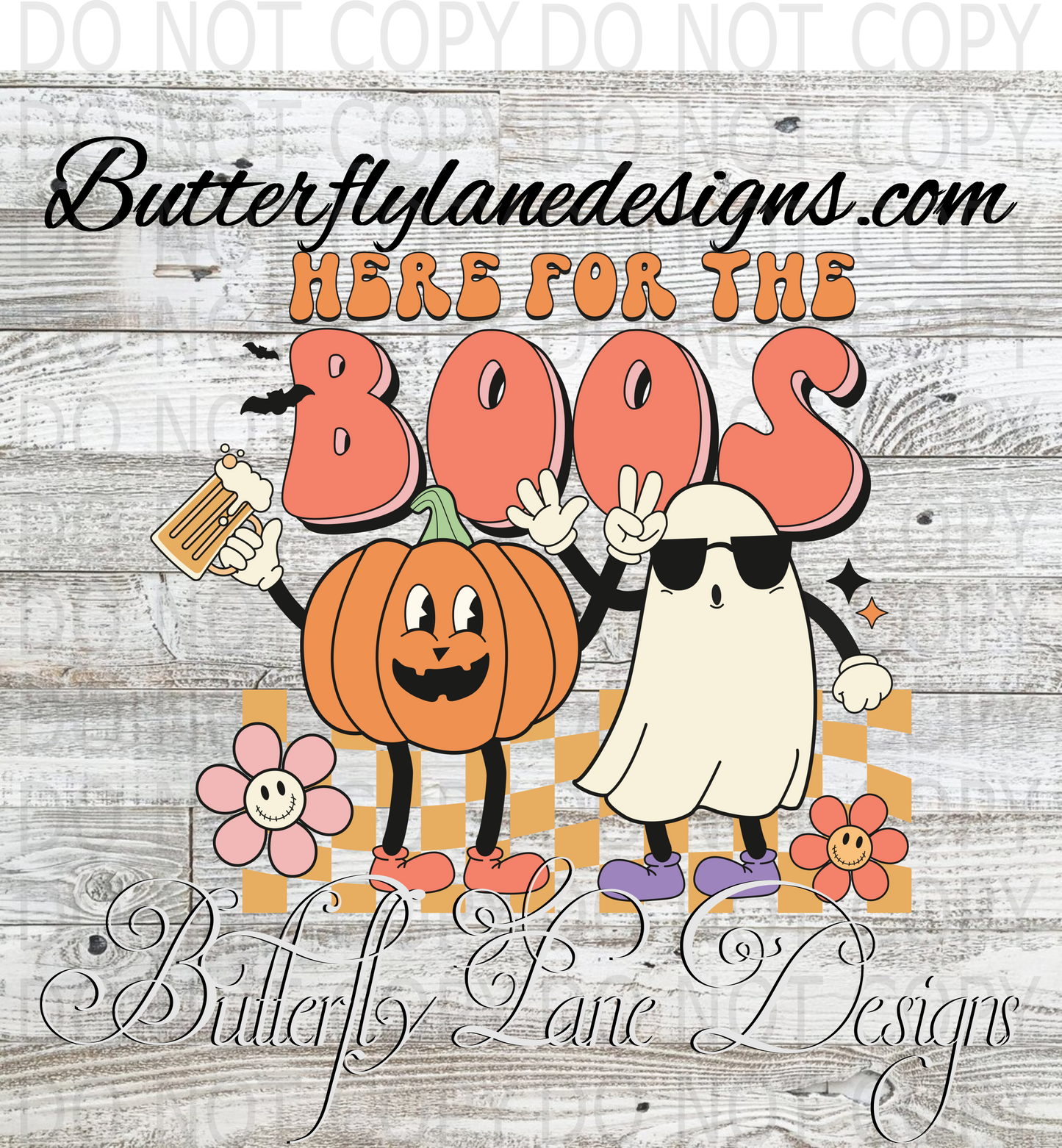 Here for the boos :: Clear Decal :: VC Decal