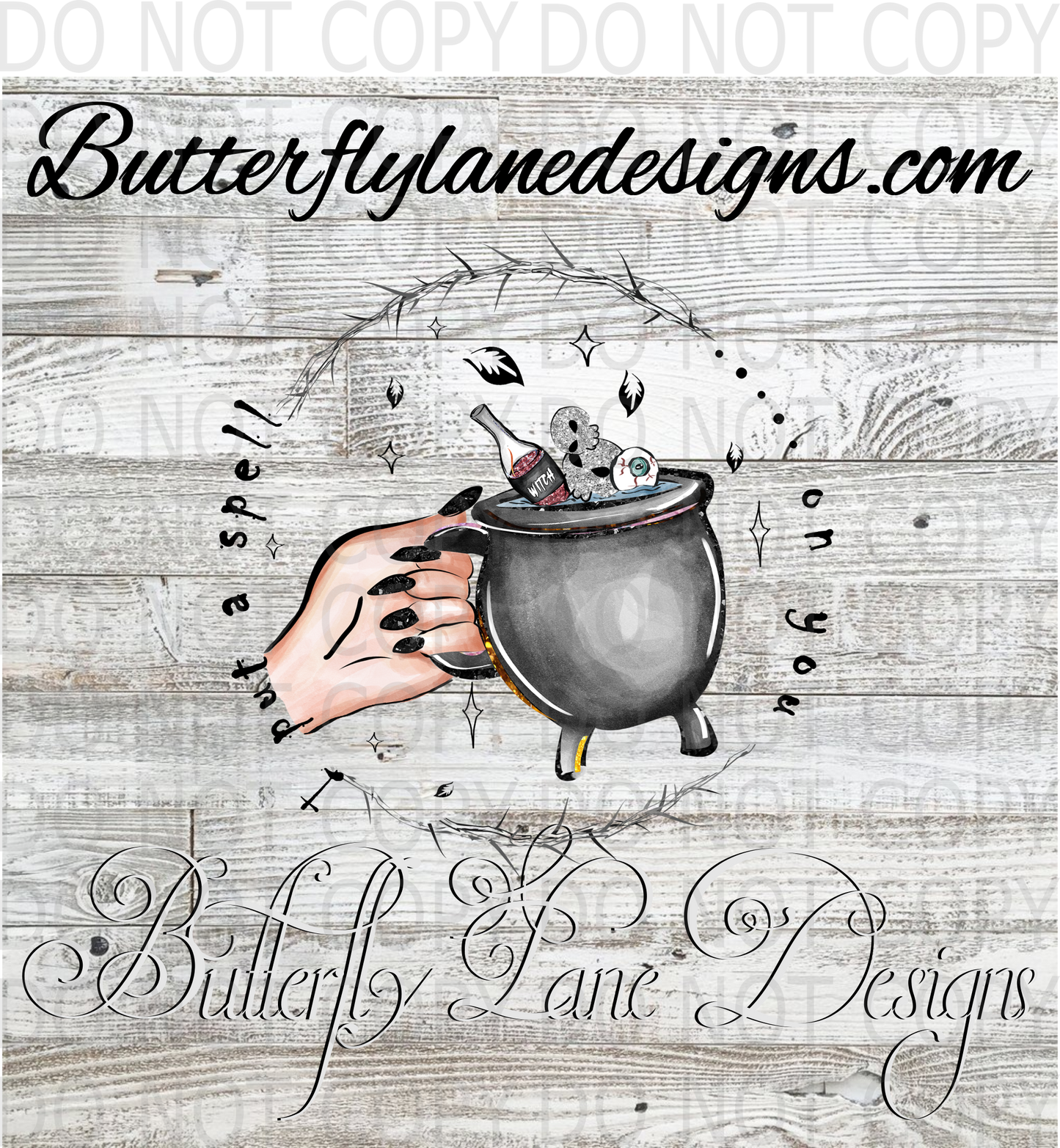 I put a spell on you :: Clear Decal :: VC Decal