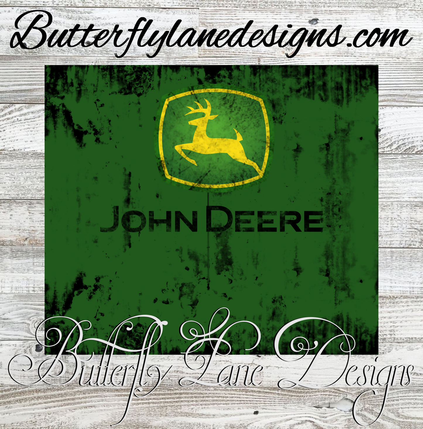 John Deere 03 :: White Cast Tumbler wrap