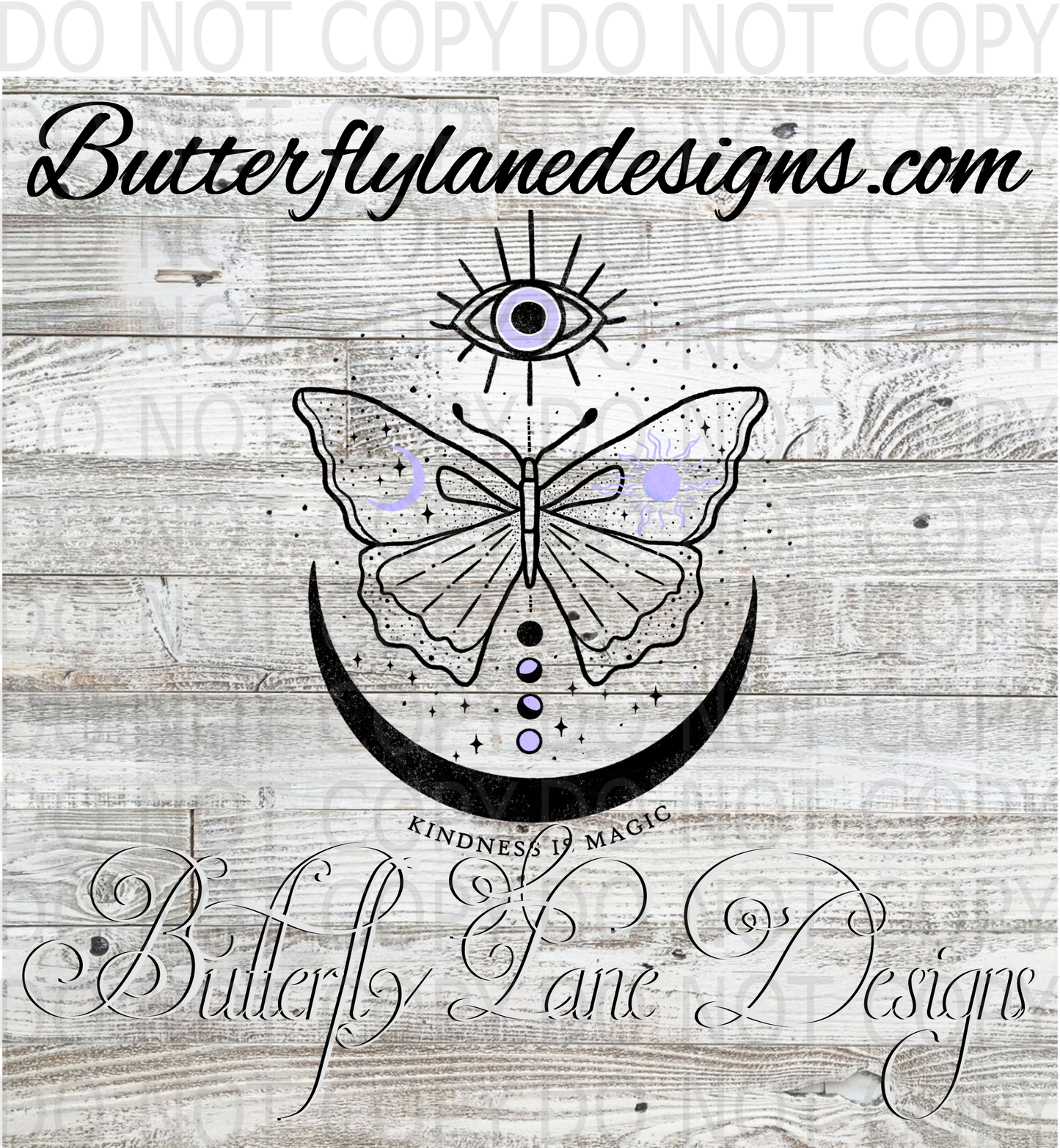 Kindness is magic-purple :: Clear Decal :: VC Decal