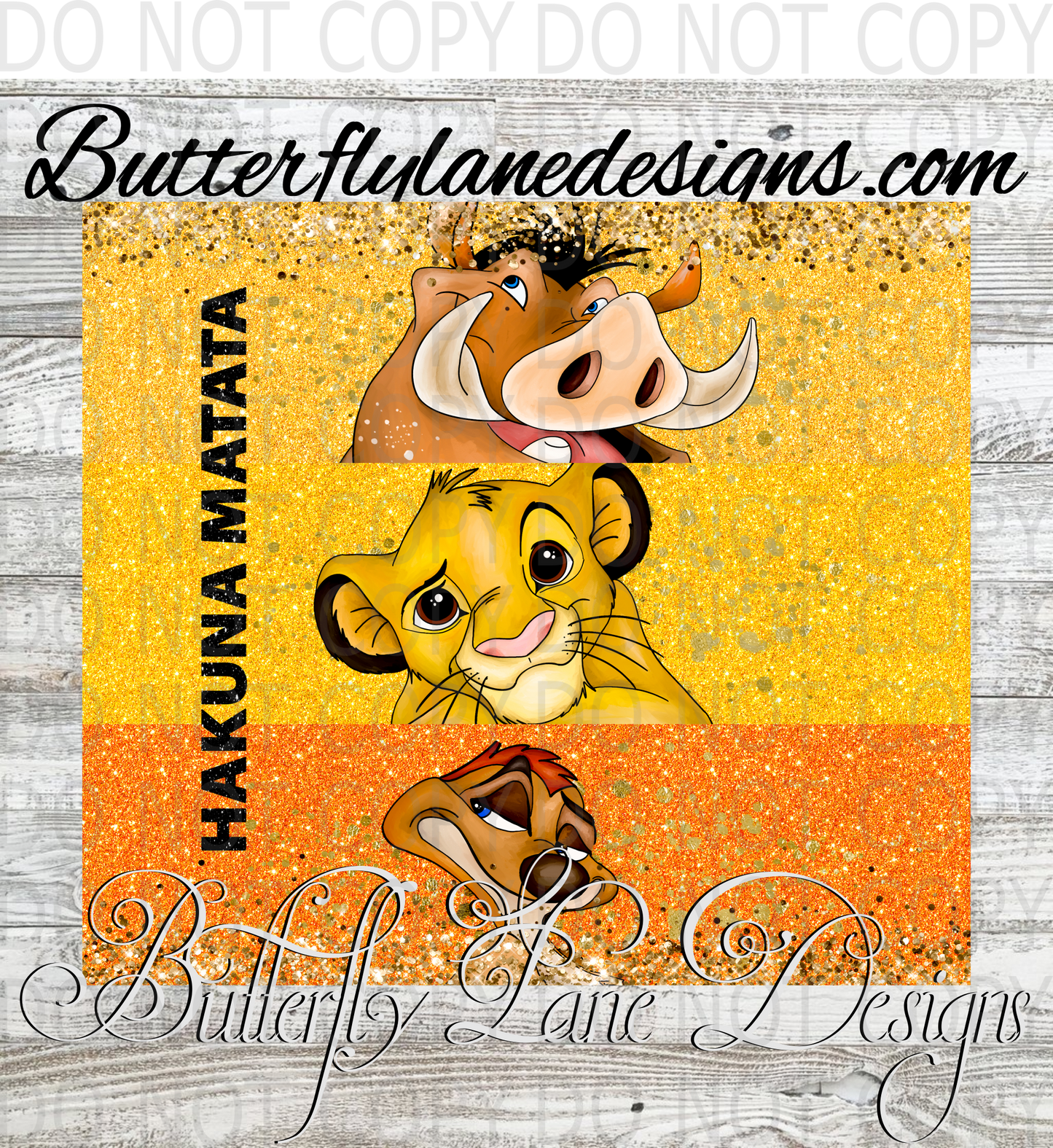 King of the jungle 01 :: Tumbler wrap