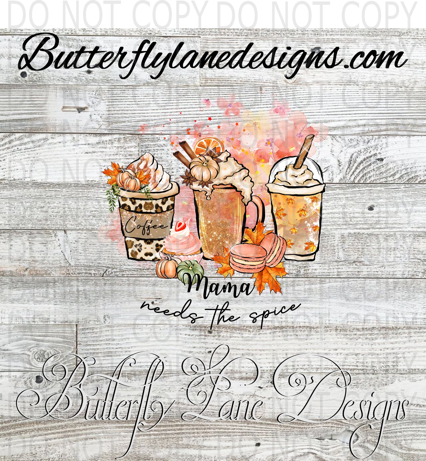 Mama needs the spice :: Clear Decal :: VC Decal