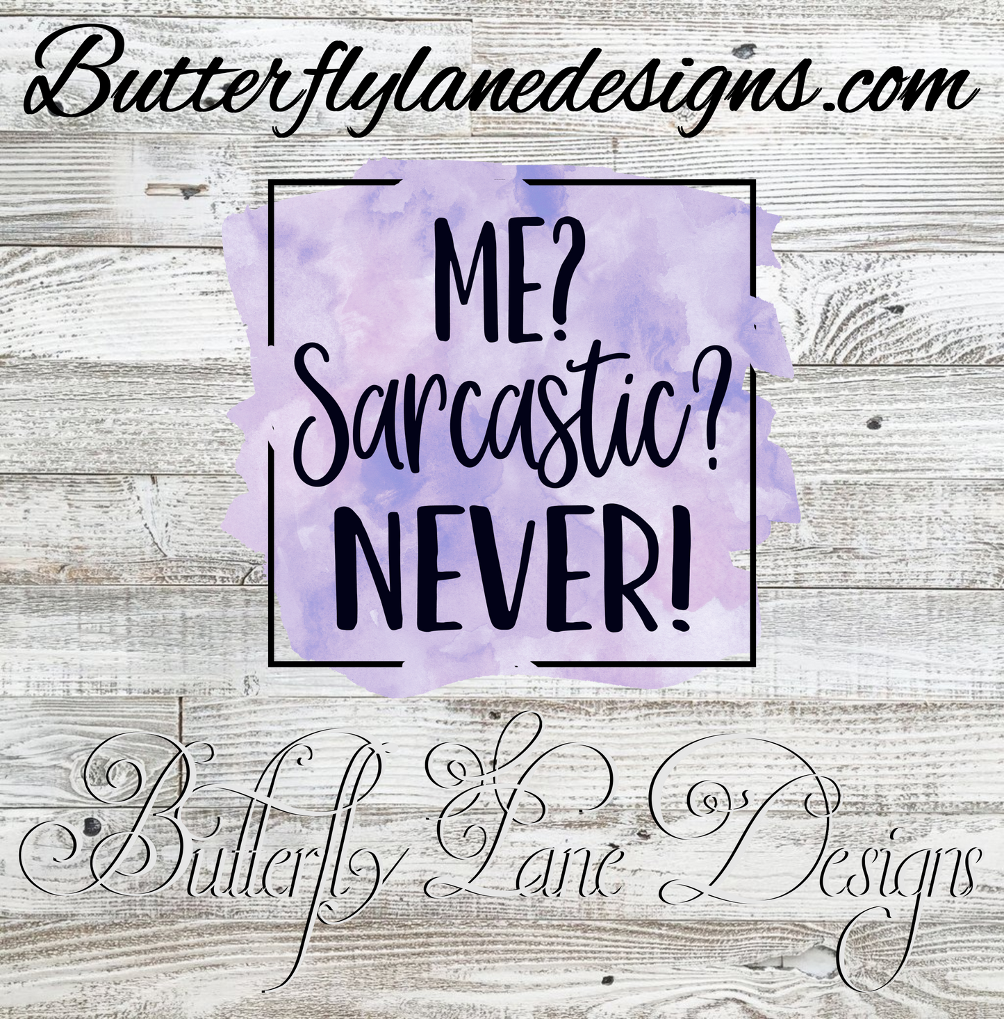 Me-sarcastic-Never :: Clear Cast Decal