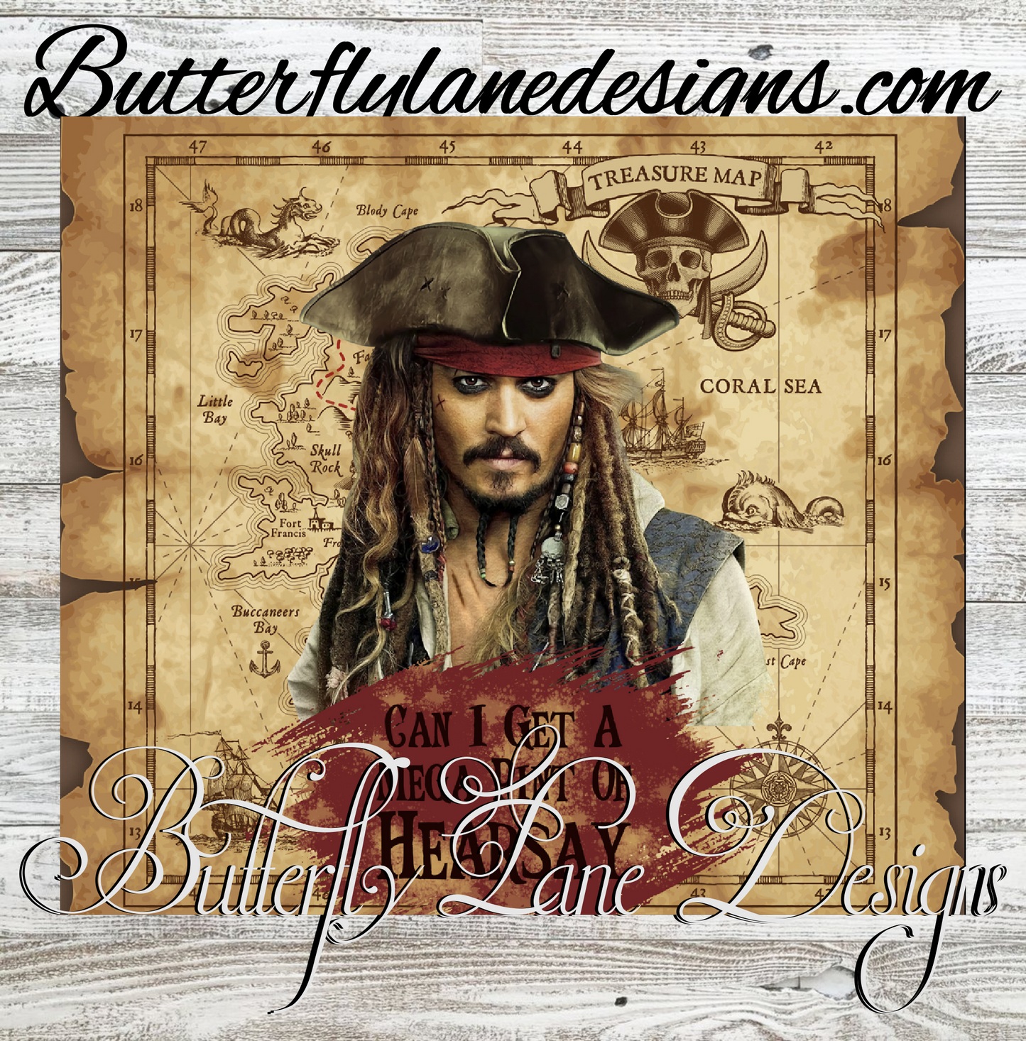 Mega Pint of hearsay :: Tumbler wrap