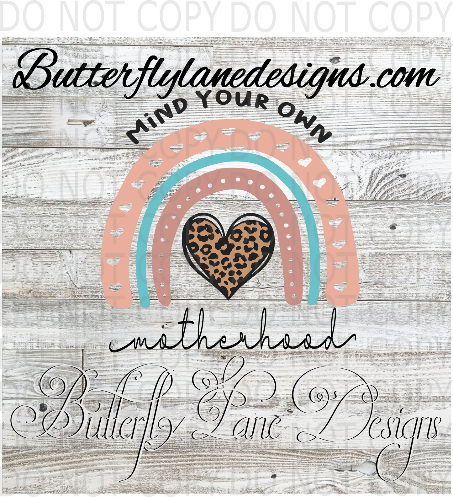 Mind your own motherhood 01 :: Clear Decal :: VC Decal