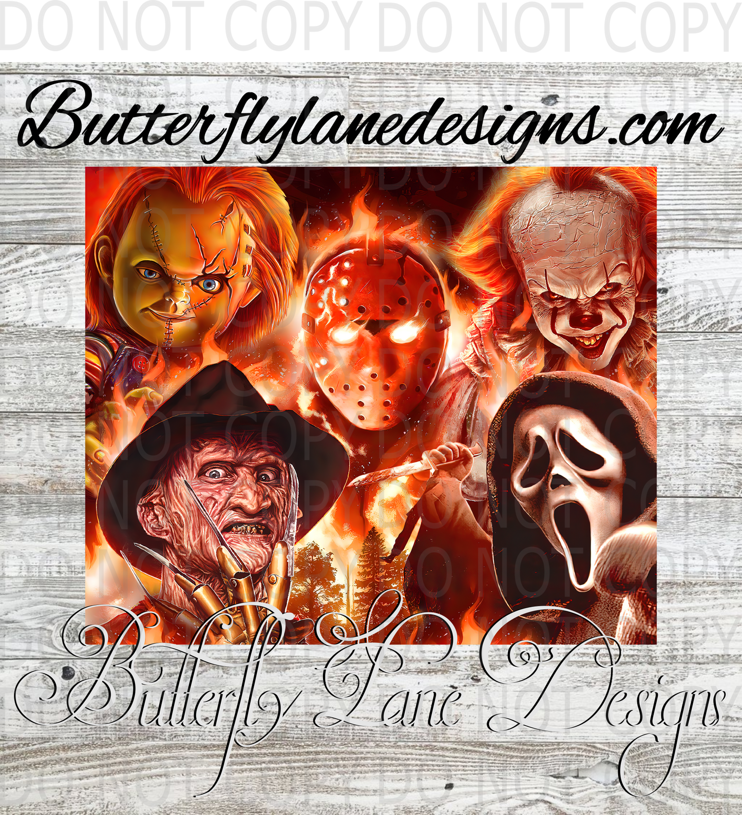 Nightmare-Halloween :: Tumbler wrap