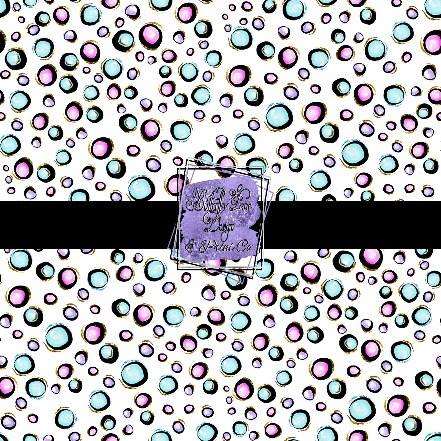 Ocean Life - Bubbles  PV 511- Patterned Vinyl