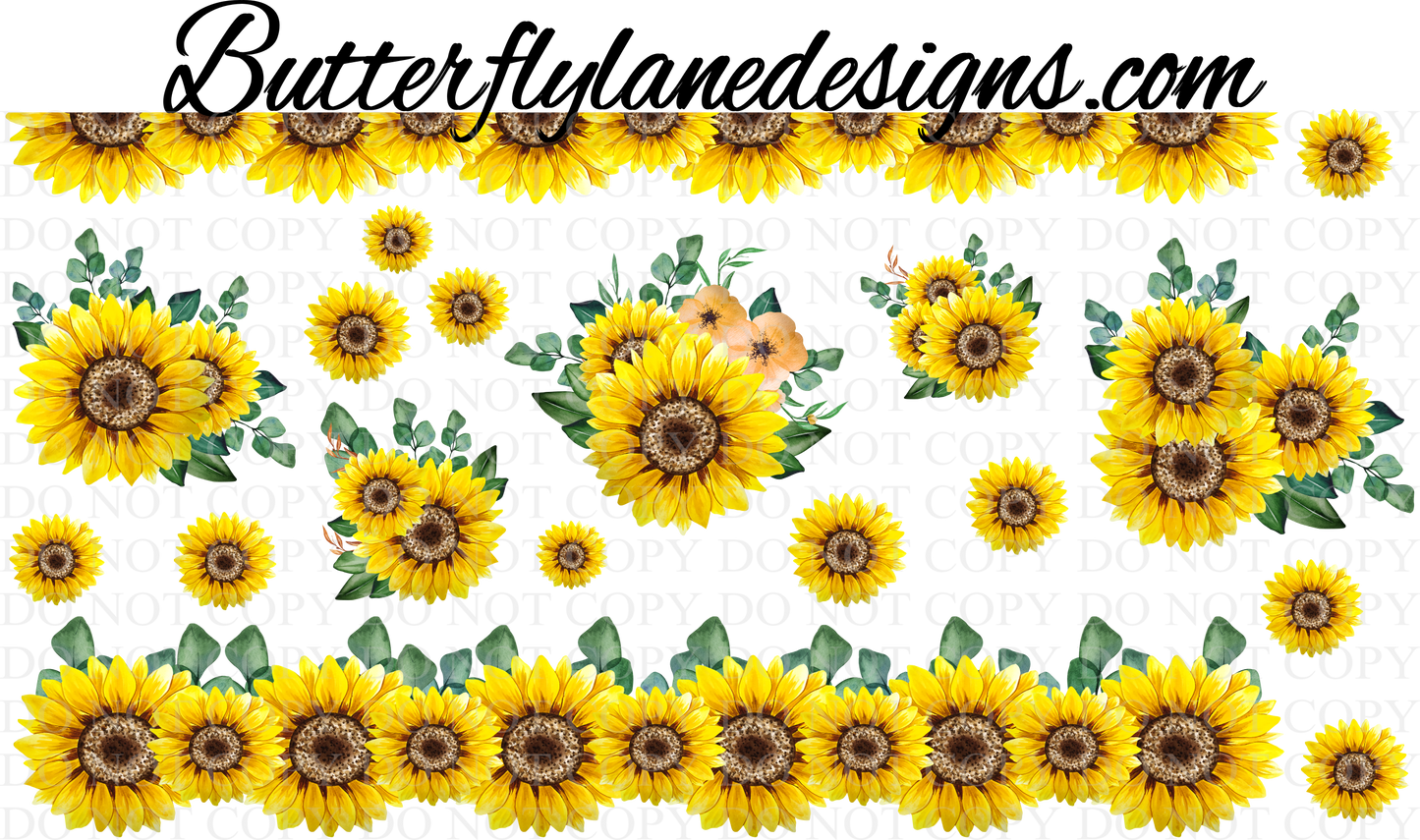 Oh My Sunshine 2-Sunflowers :: V.C. Sheet