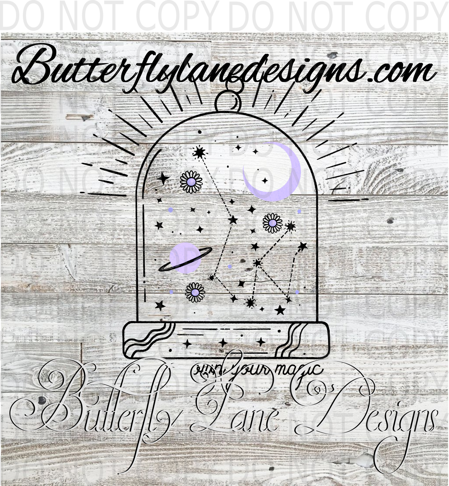 Own your magic-purple :: Clear Decal :: VC Decal