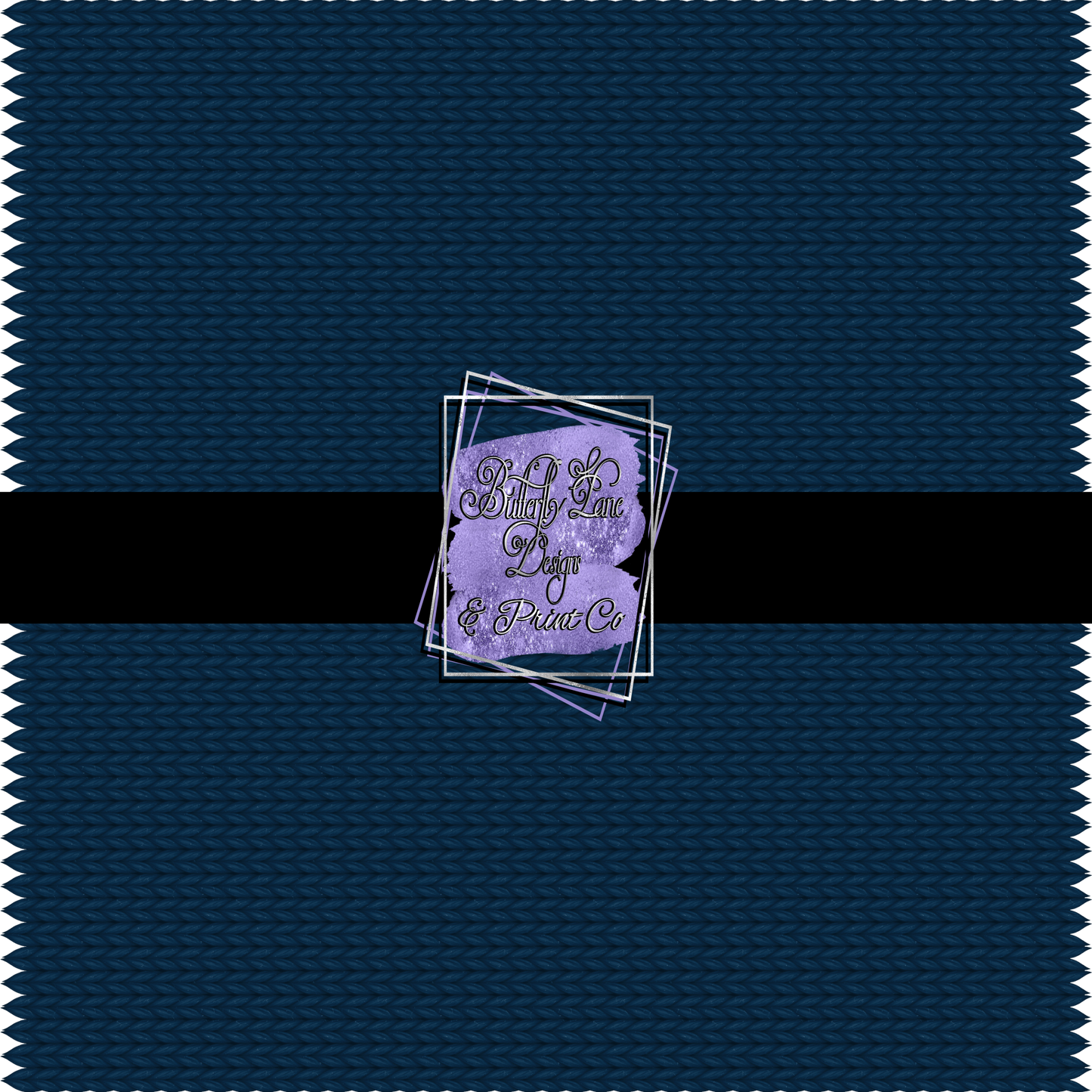 Blue tight knit :: PV 332 Patterned Vinyl