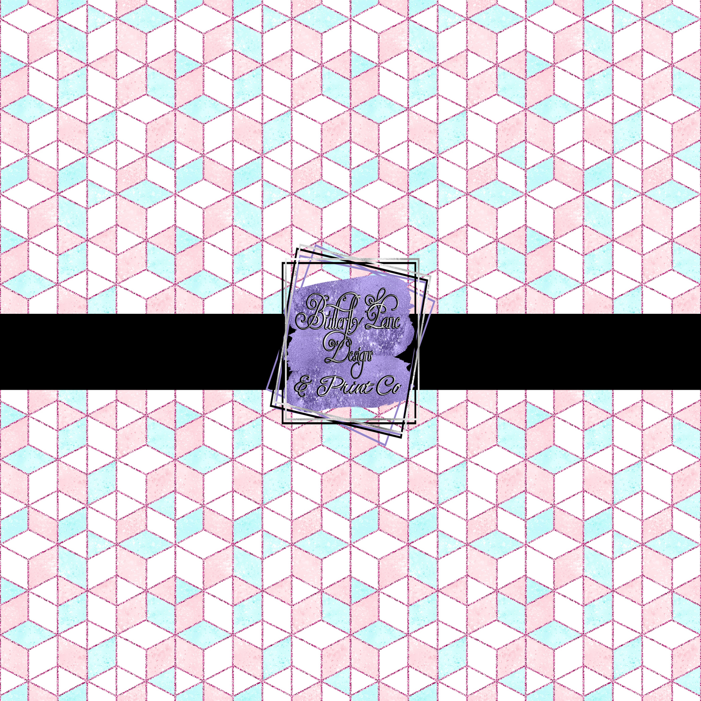 Pastel Geometric shapes PV 464 Patterned Vinyl