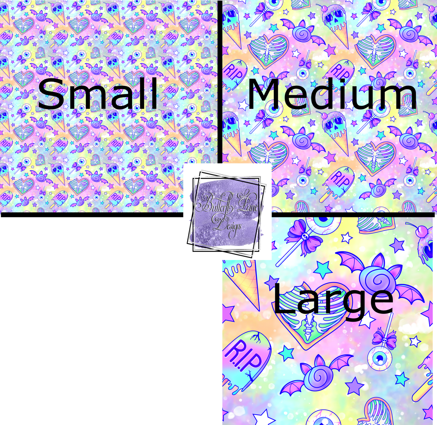 Pastel Halloween PV232 Patterned Vinyl