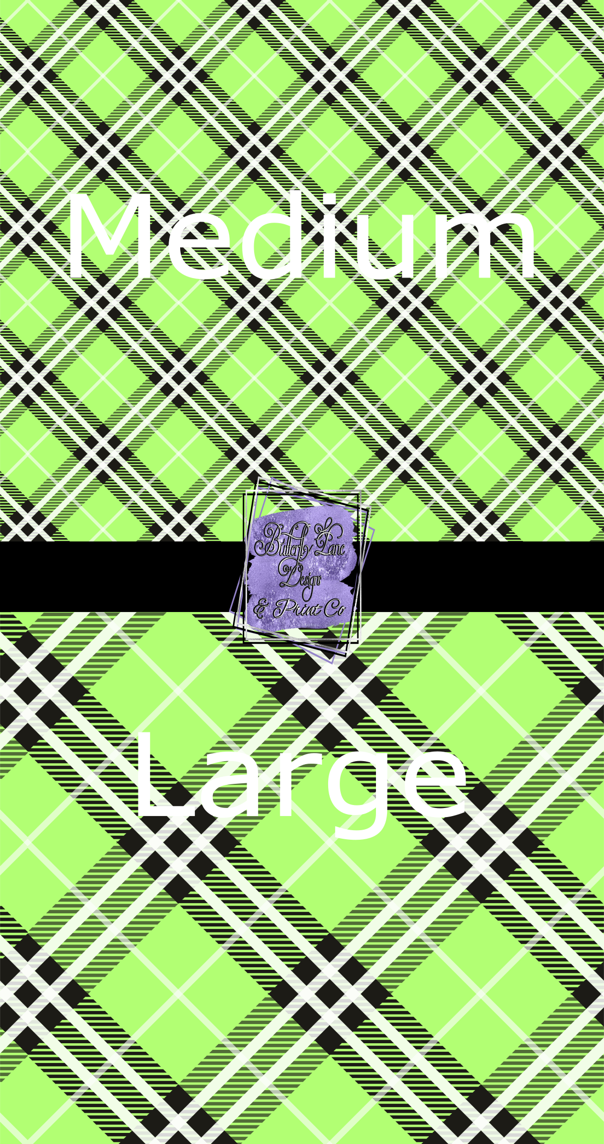 Plaid-Minty green-PV218 Patterned Vinyl