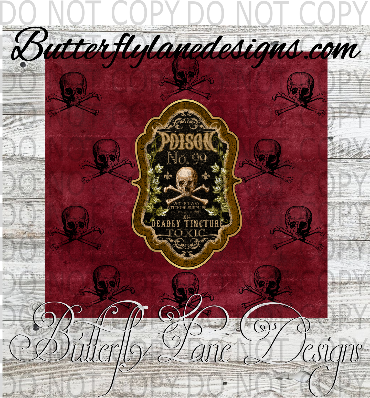 Poison No.99-Halloween :: Tumbler wrap