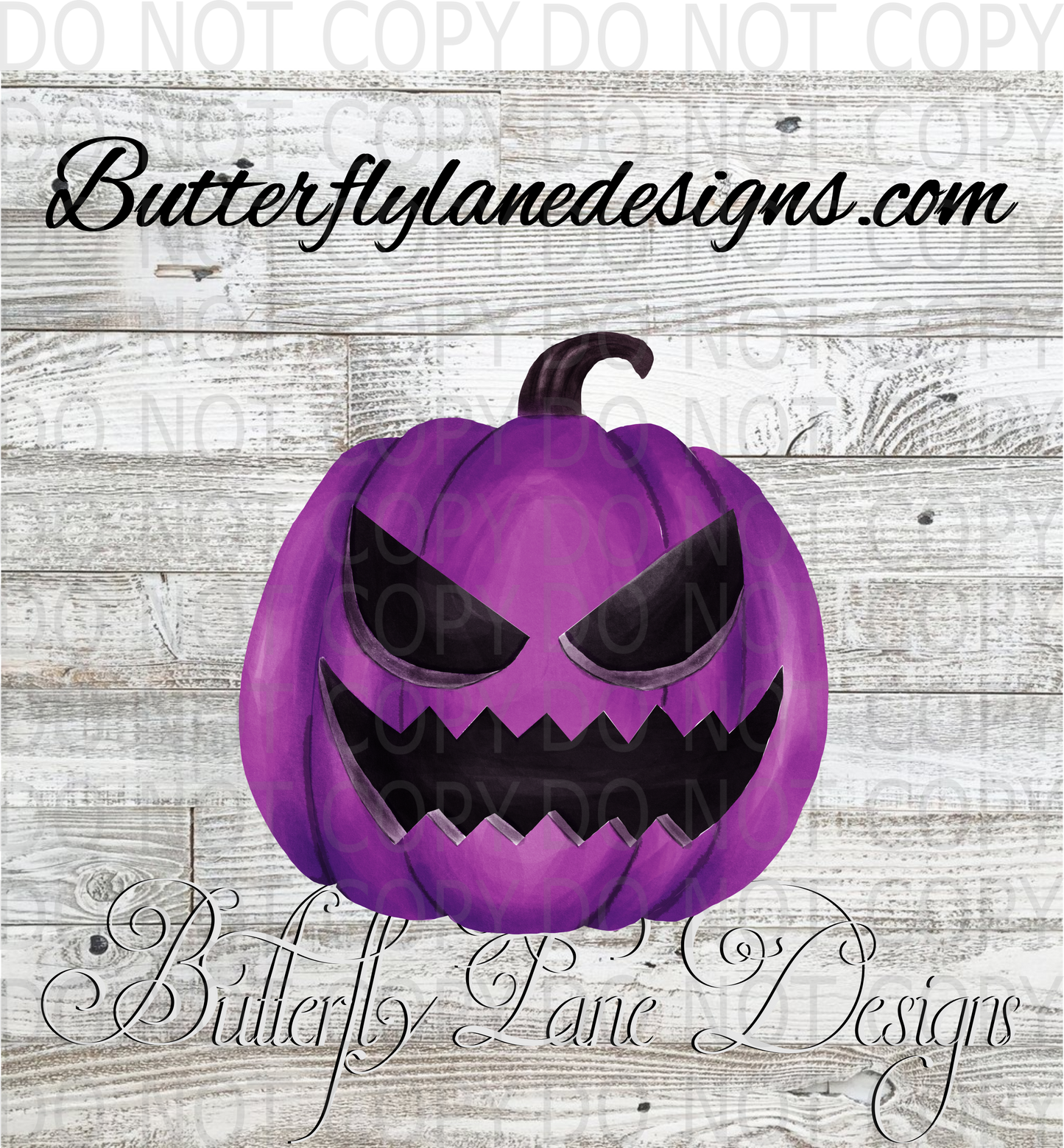 Purple Jack-O :: Clear Decal :: VC Decal