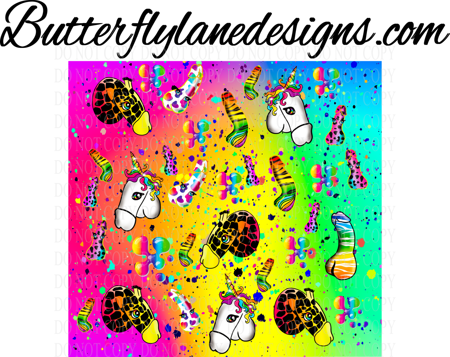 90s Color-Rainbow Peen 02 :: Tumbler wrap