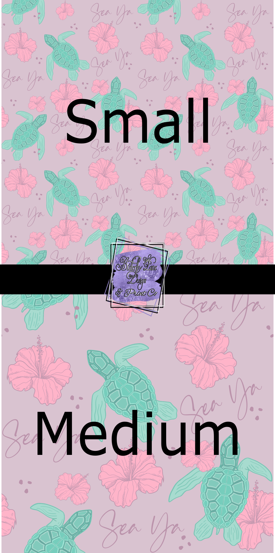 Sea Ya- Sea turtle PV 528 Patterned Vinyl