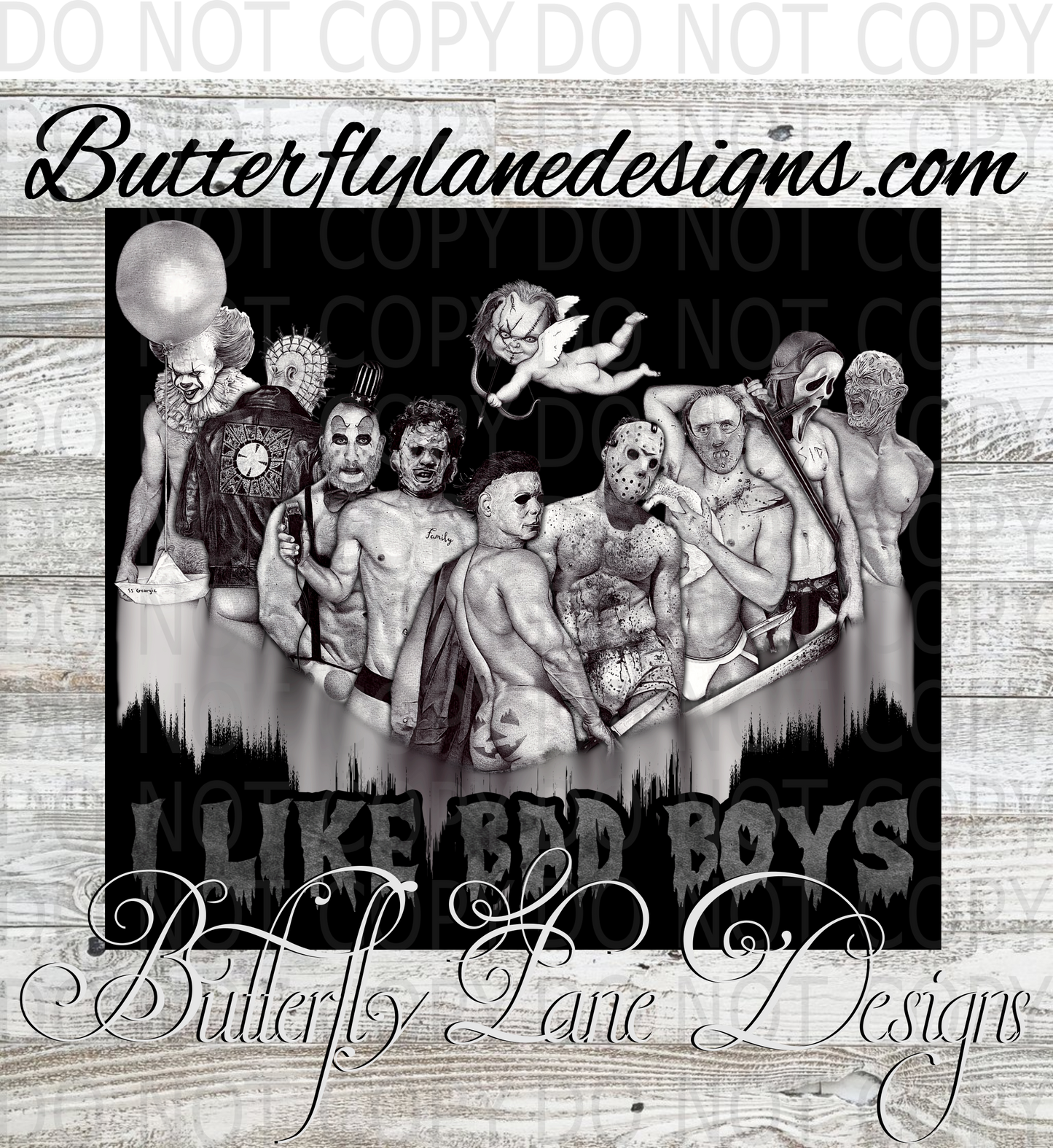 Halloween Bad boys-Sexy edition :: Tumbler wrap